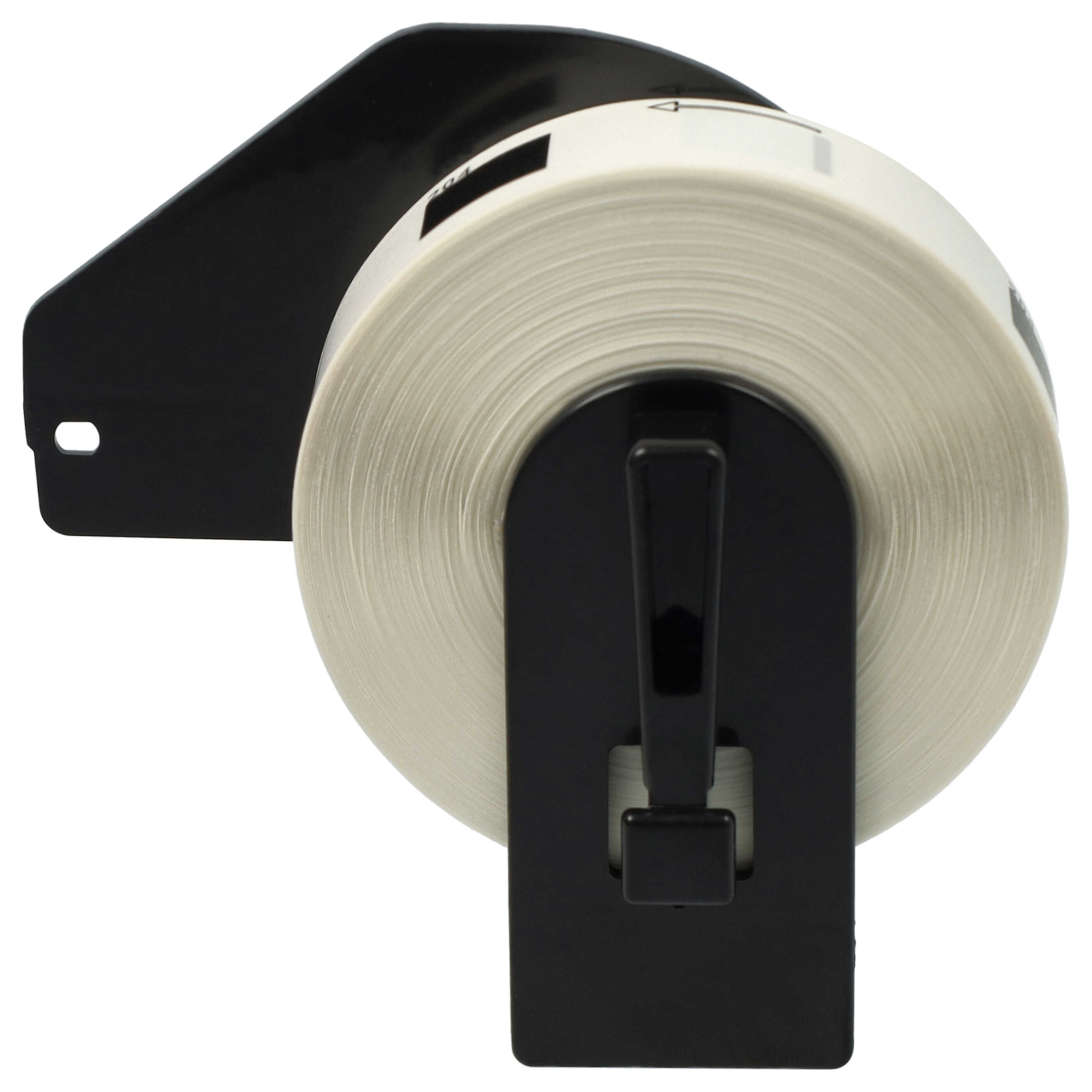 3x Label Roll replaces Brother DK-11204 Labeller - 17 mm x 54 mm + Holder