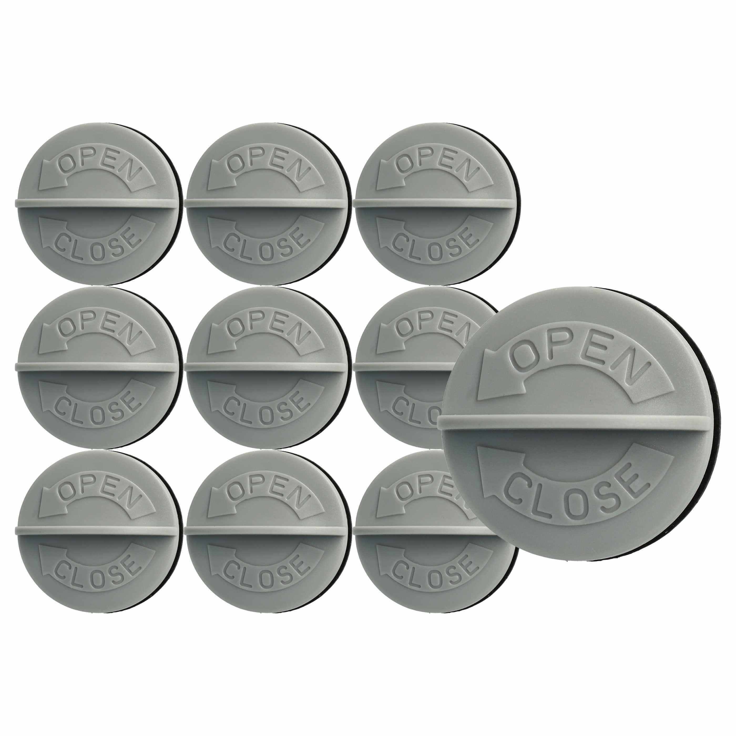 10x Sealing Screw suitable for Kärcher, Dewalt, Hoover Cartridge Filter etc. - End Cap