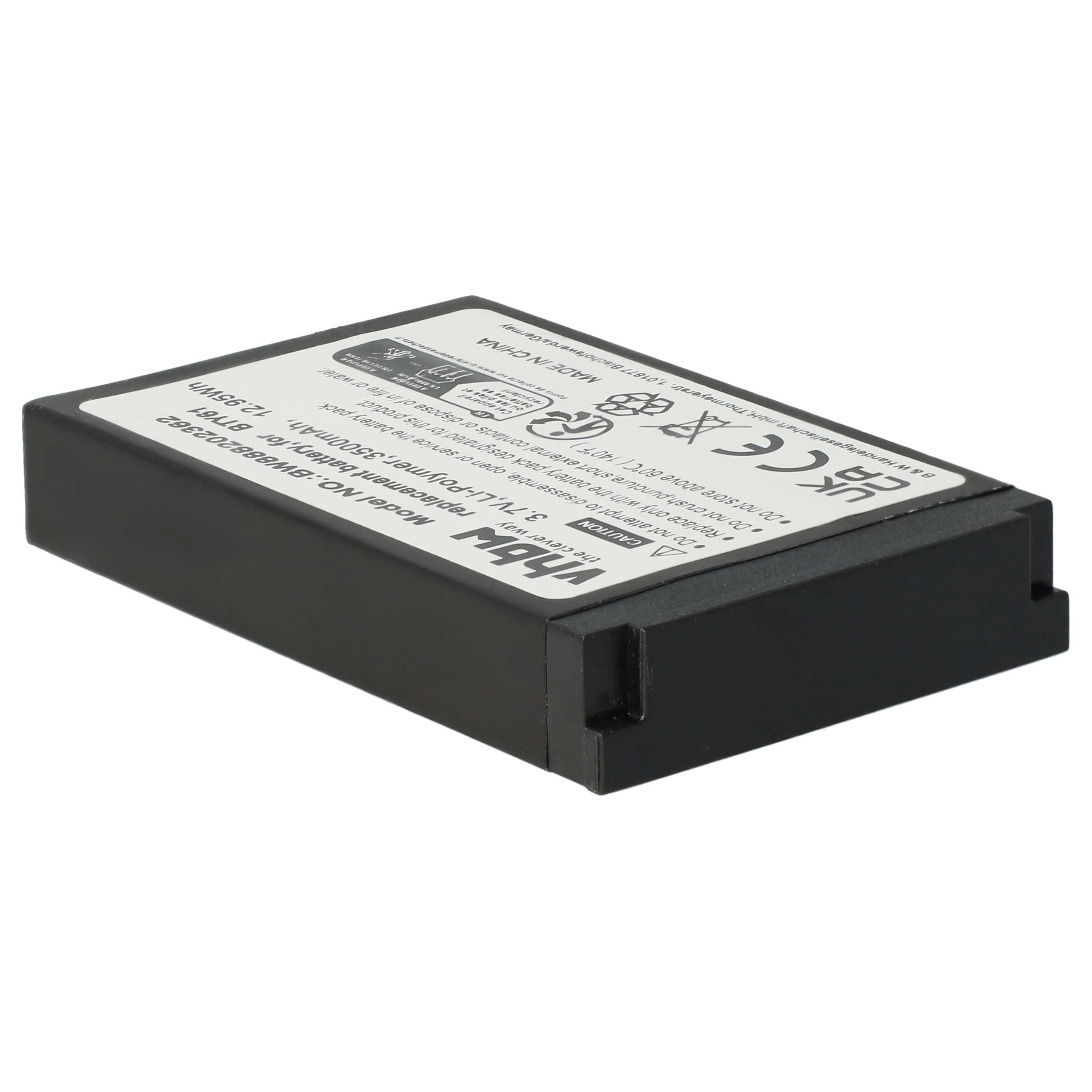 Handheld Computer 5x Battery replaces Newland BTY61 - 3800mAh, 3.7V