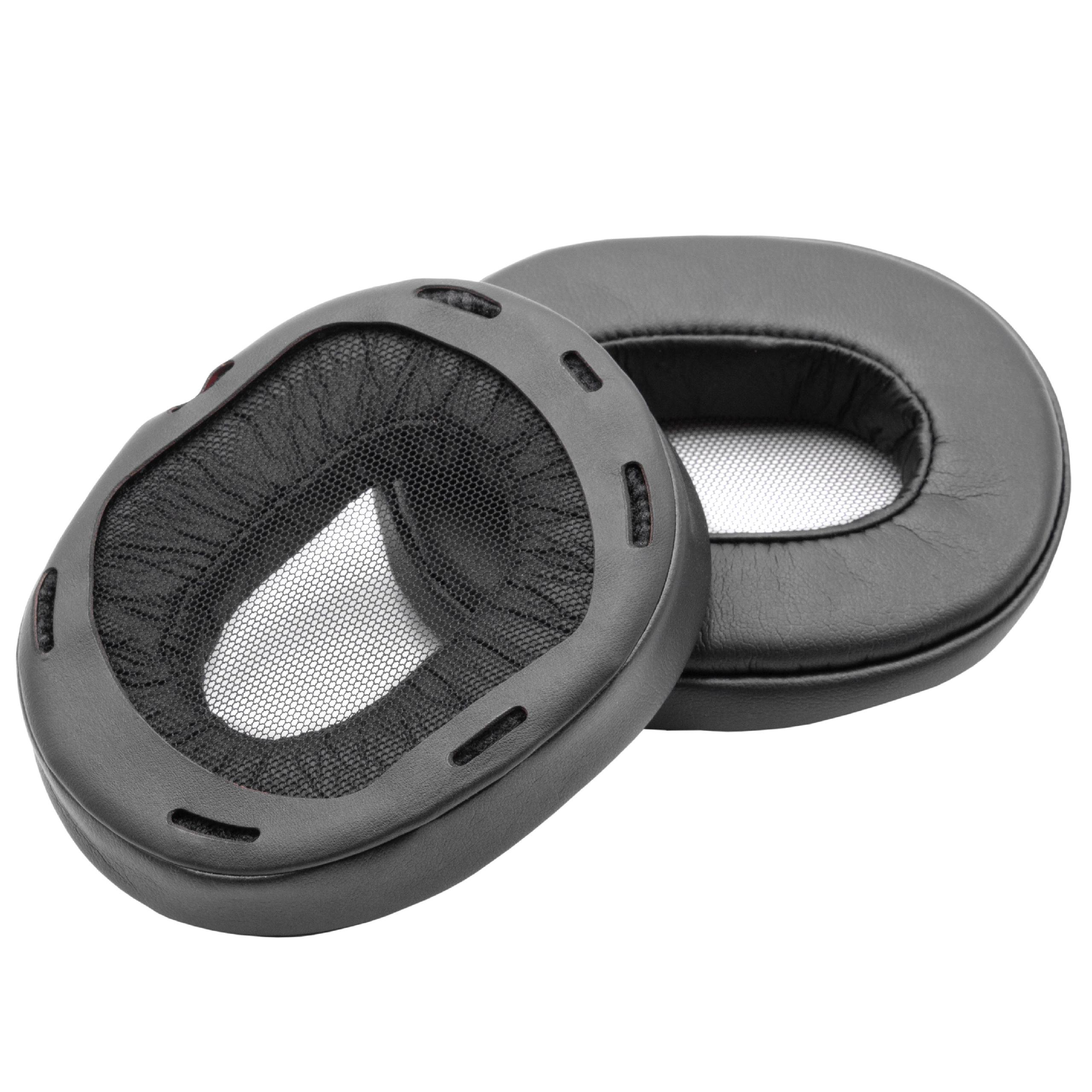 Poduszki do słuchawek Sony MDR-1A, 9,4 x 7,6 cm, czarne