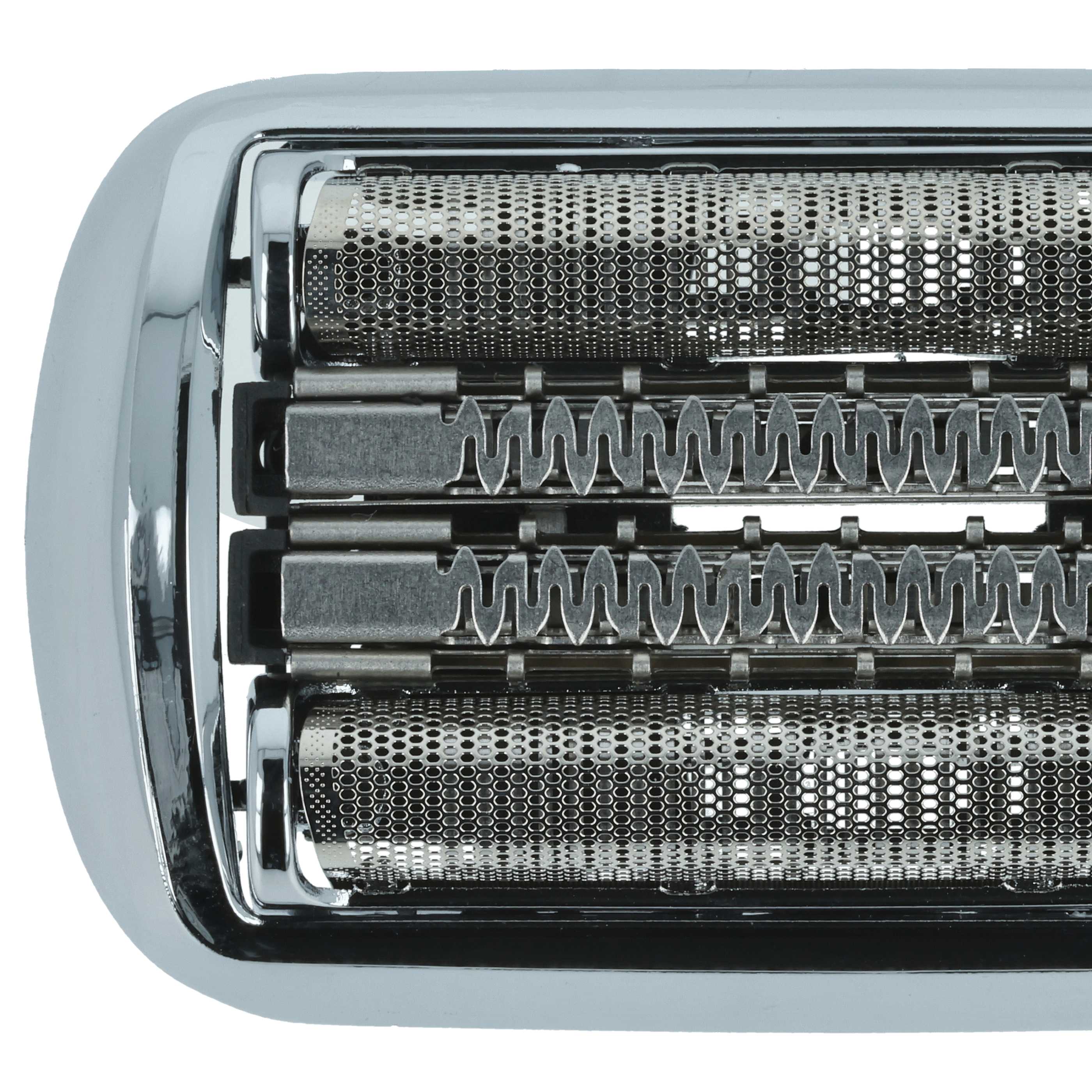 2x Shaving Heads replaces Braun 92S for Braun Electric Razor, silver