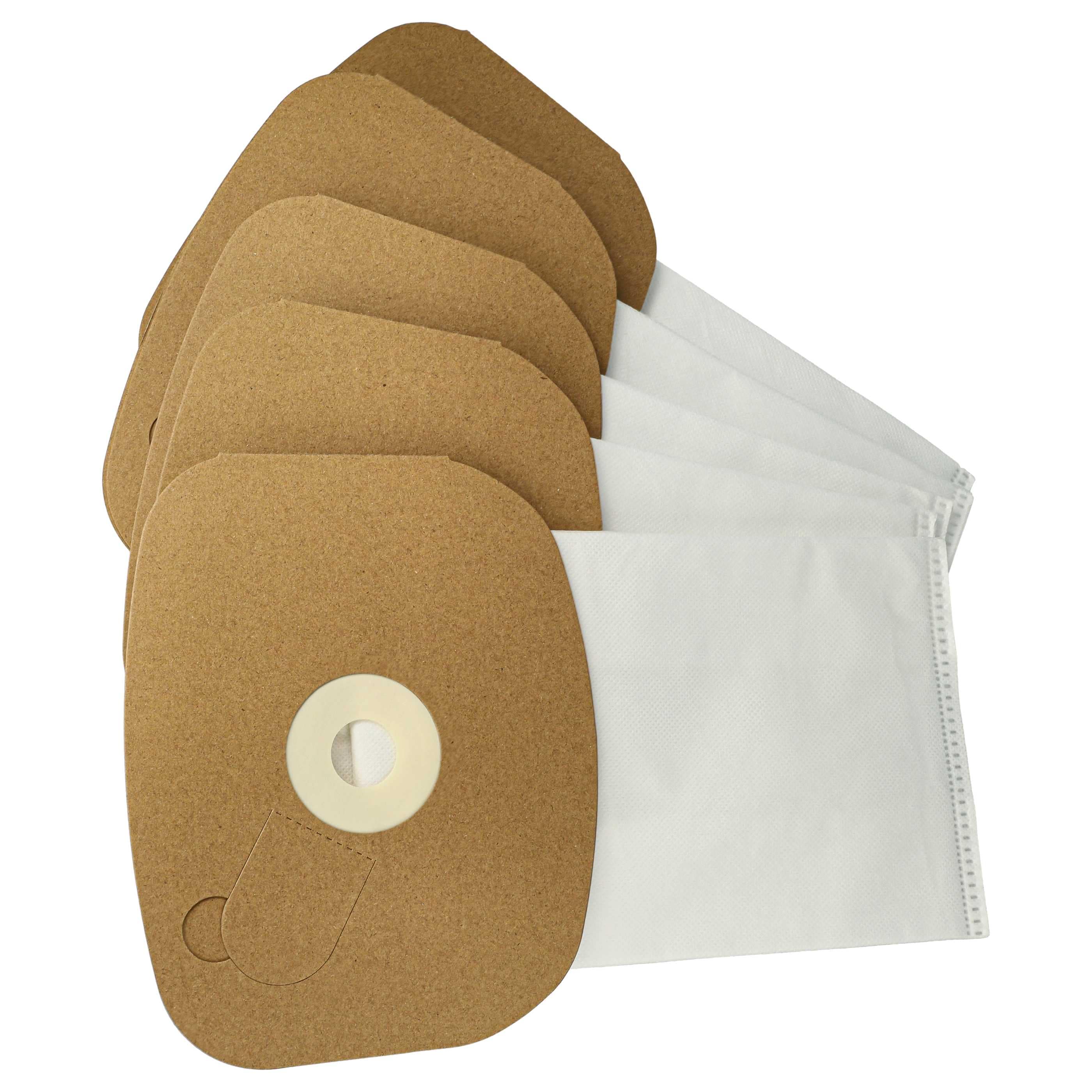 5x Sac remplace Sprintus 119102 pour aspirateur Sprintus - microfibre non tissée