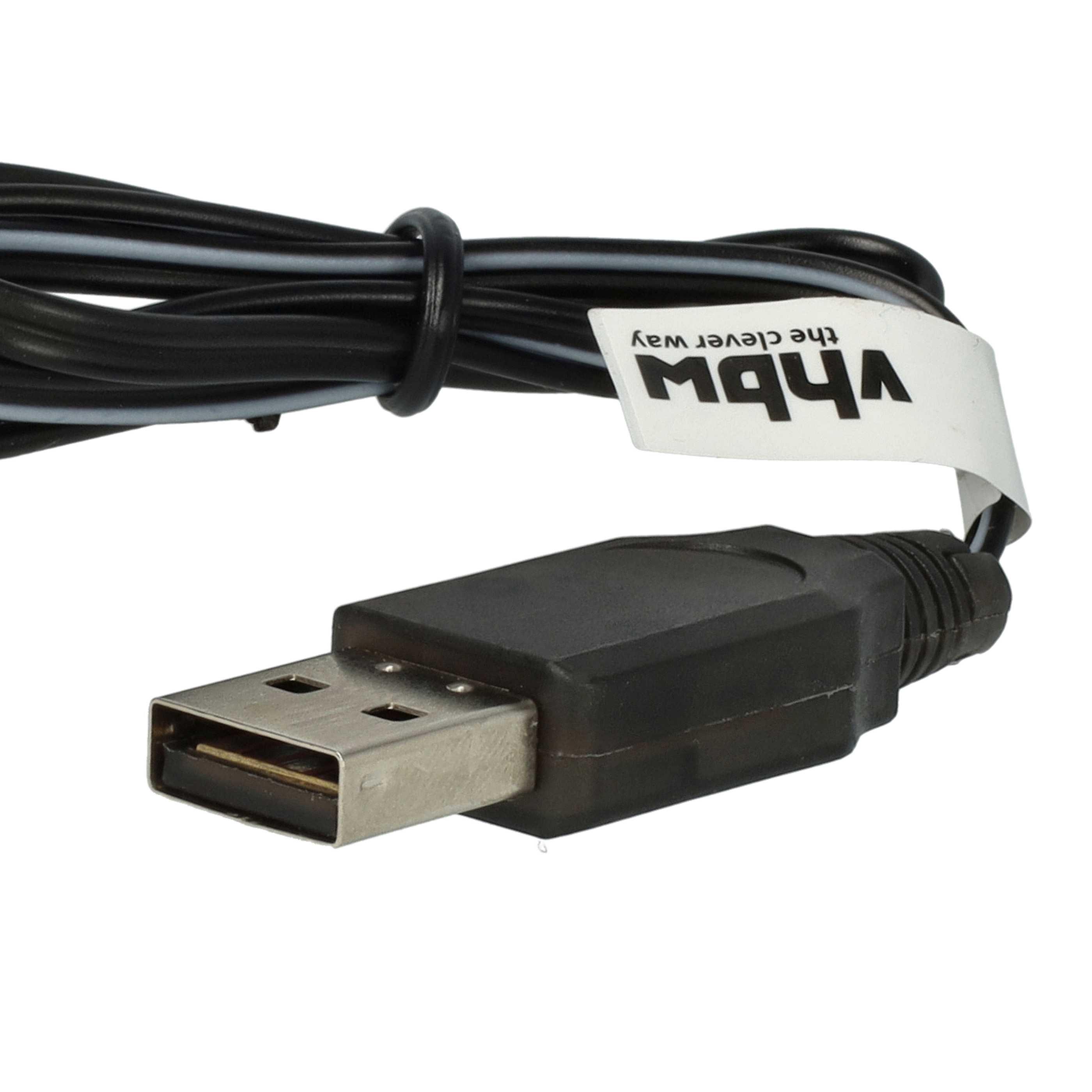 USB Charging Cable suitable for RC Batteries with JST Connector, RC Model Making Battery Packs - 60 cm 3.6 V