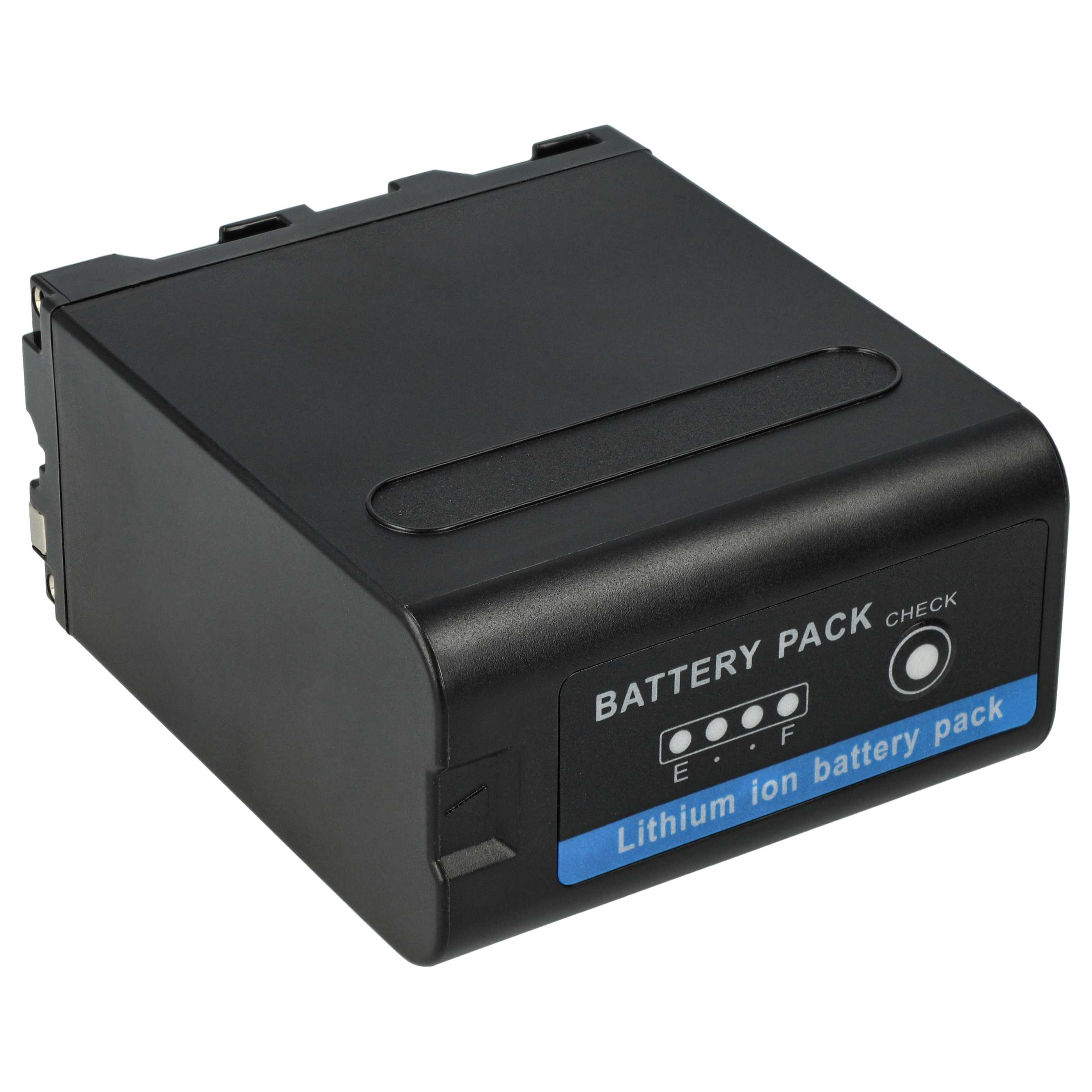 Batería reemplaza Sony NP-F930, NP-F990, NP-F970, NP-F960, NP-F950 para videocámara - 10400 mAh, 7,4 V