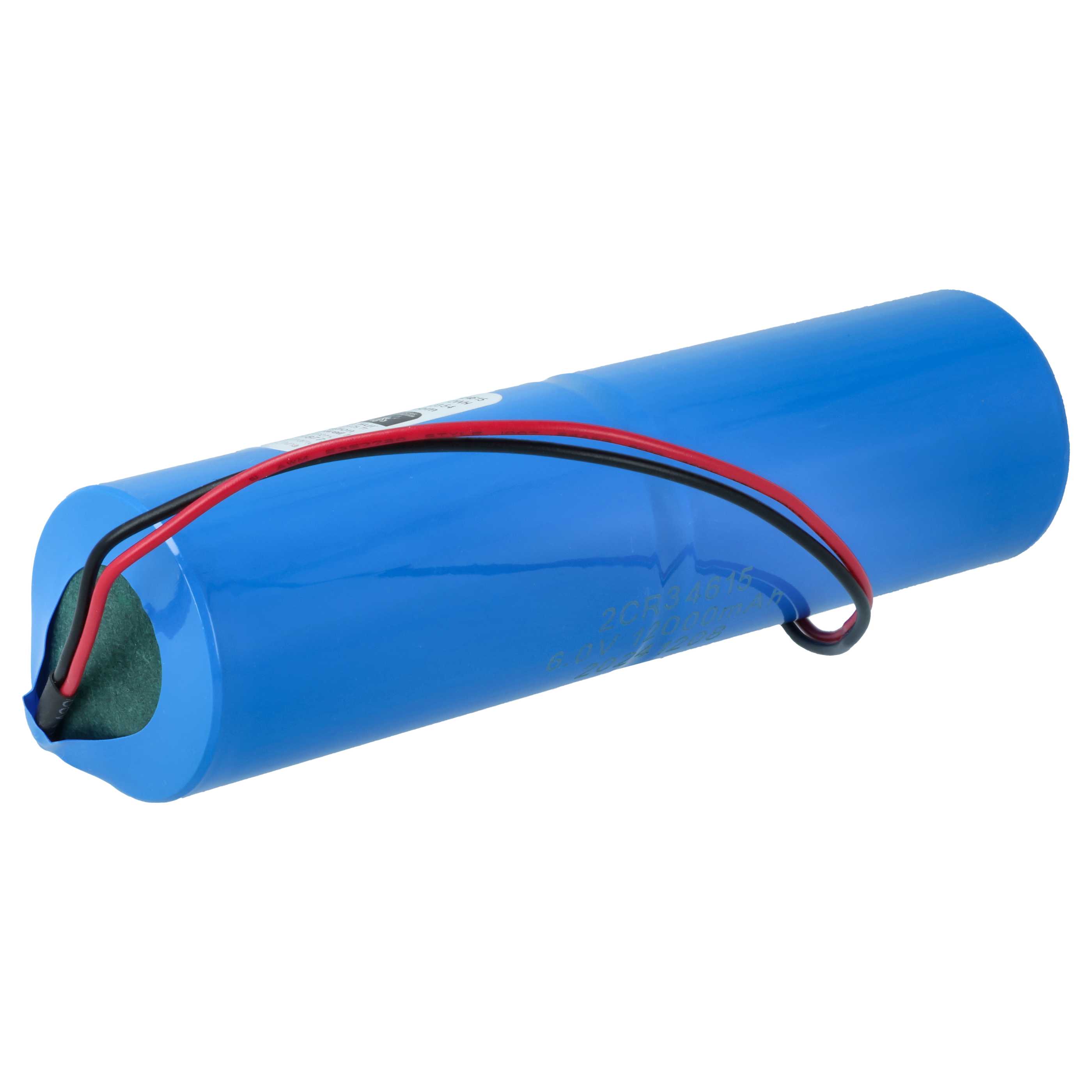 Pile remplace Jablotron 2CR34615, BAT-80A-SAFT pour centrale d'alarme Jablotron - 12000mAh 6V Li-MnO2