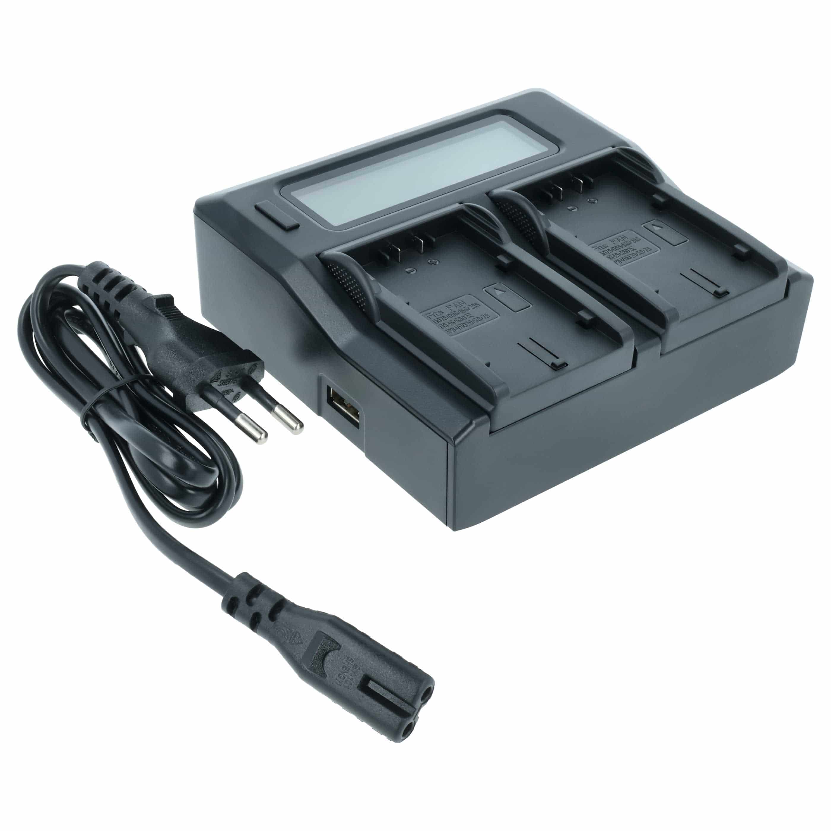 Battery Charger suitable for Grundig, Hitachi, Leica, Panasonic Digital Camera etc.