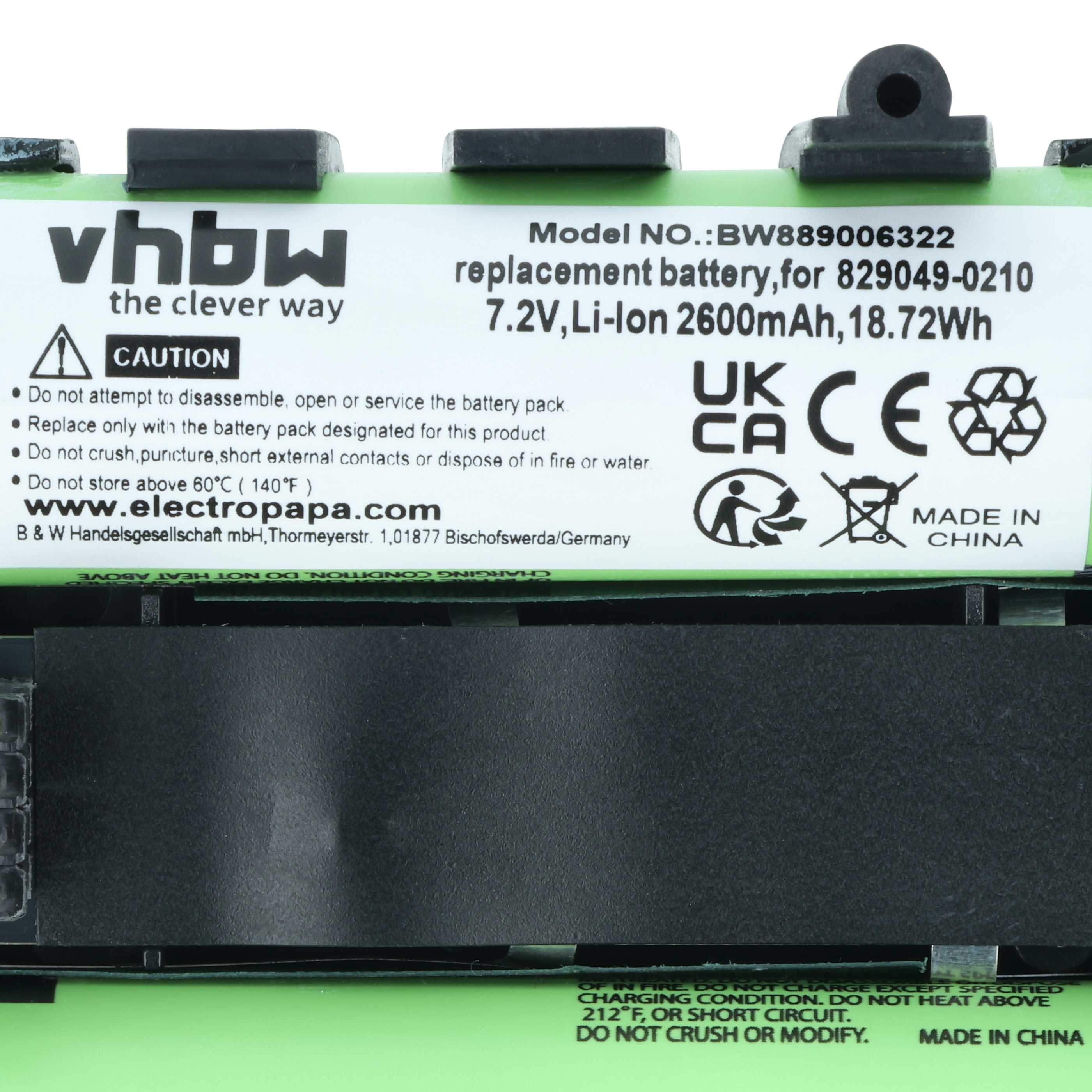 Akumulator do głośnika zamiennik Bose 829049-0210, 080065, 080063, 080061 - Li-Ion 2600mAh