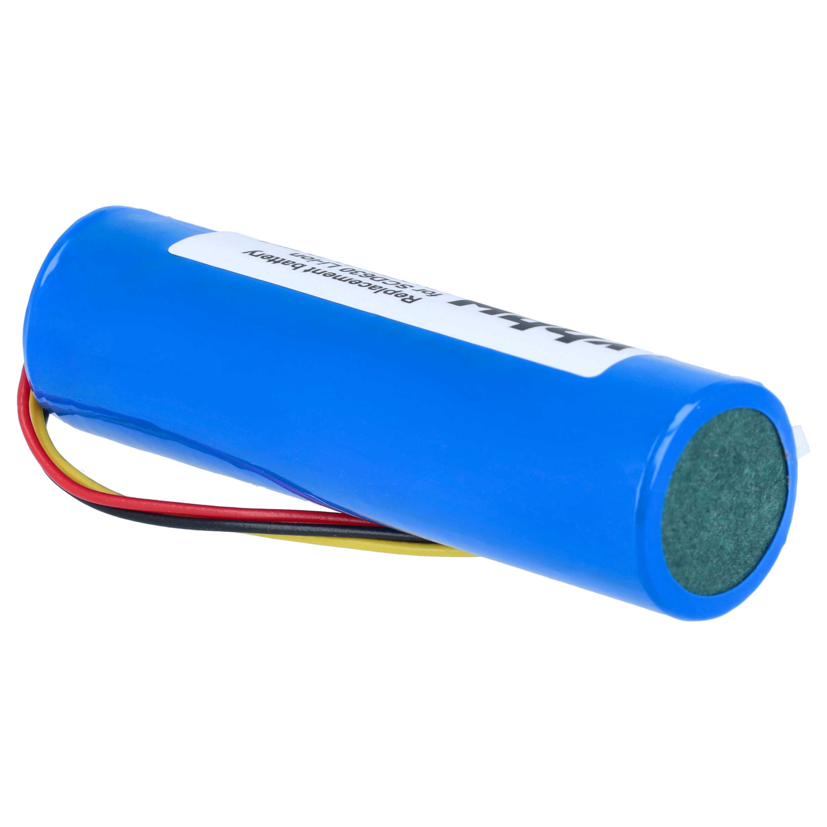 Batería recargable reemplaza Philips NTA3459-4, NTA3460-4 para vigilabebés - 3400 mAh 3,7 V Li-Polímero