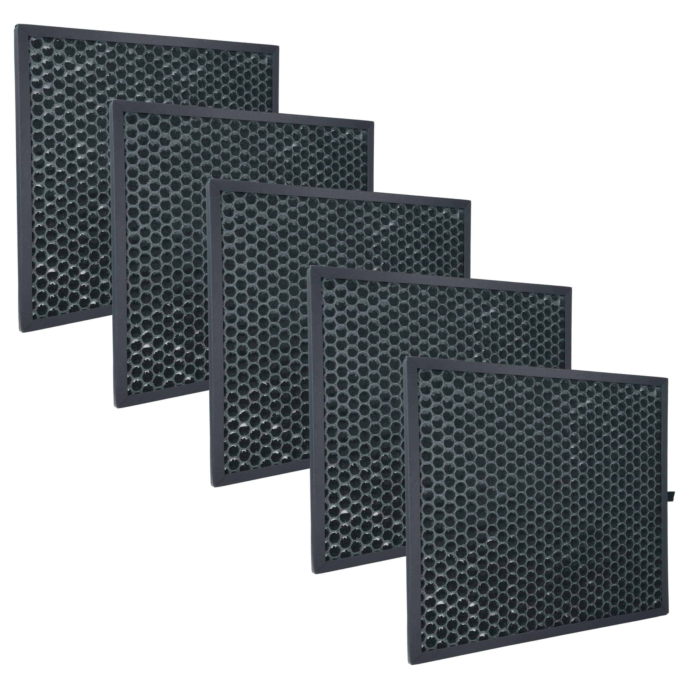 5x Activated Carbon Filter replaces Sharp FZ-F30DFE for Sharp Air Purifier - Air Filter