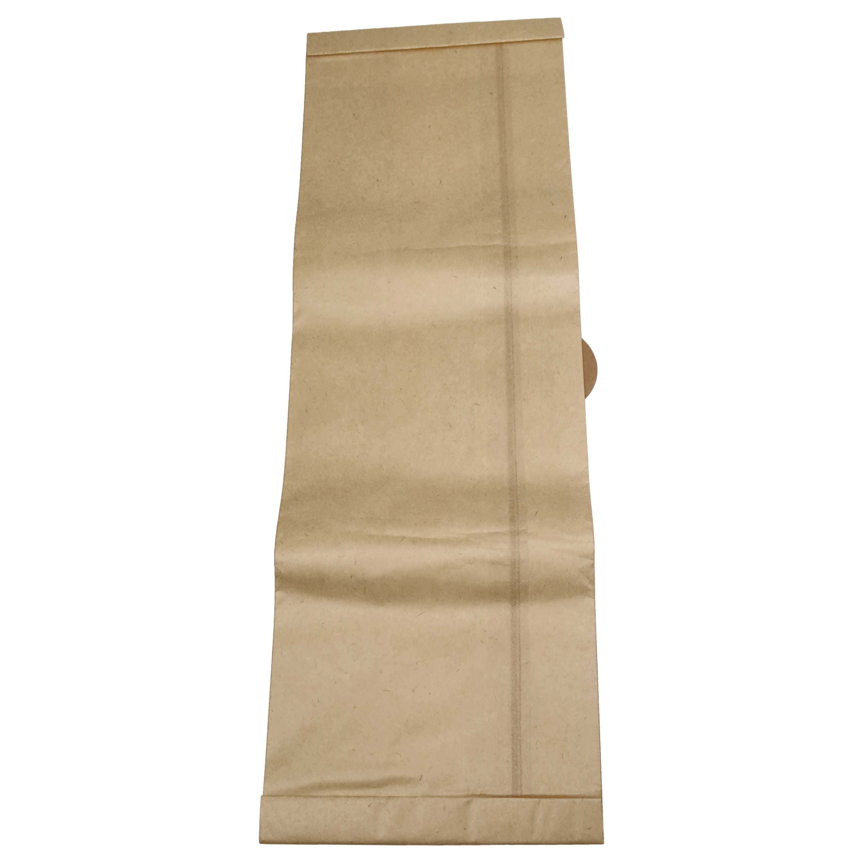 100x Sac remplace Bosch Typ X, Typ W pour aspirateur Tefal - papier
