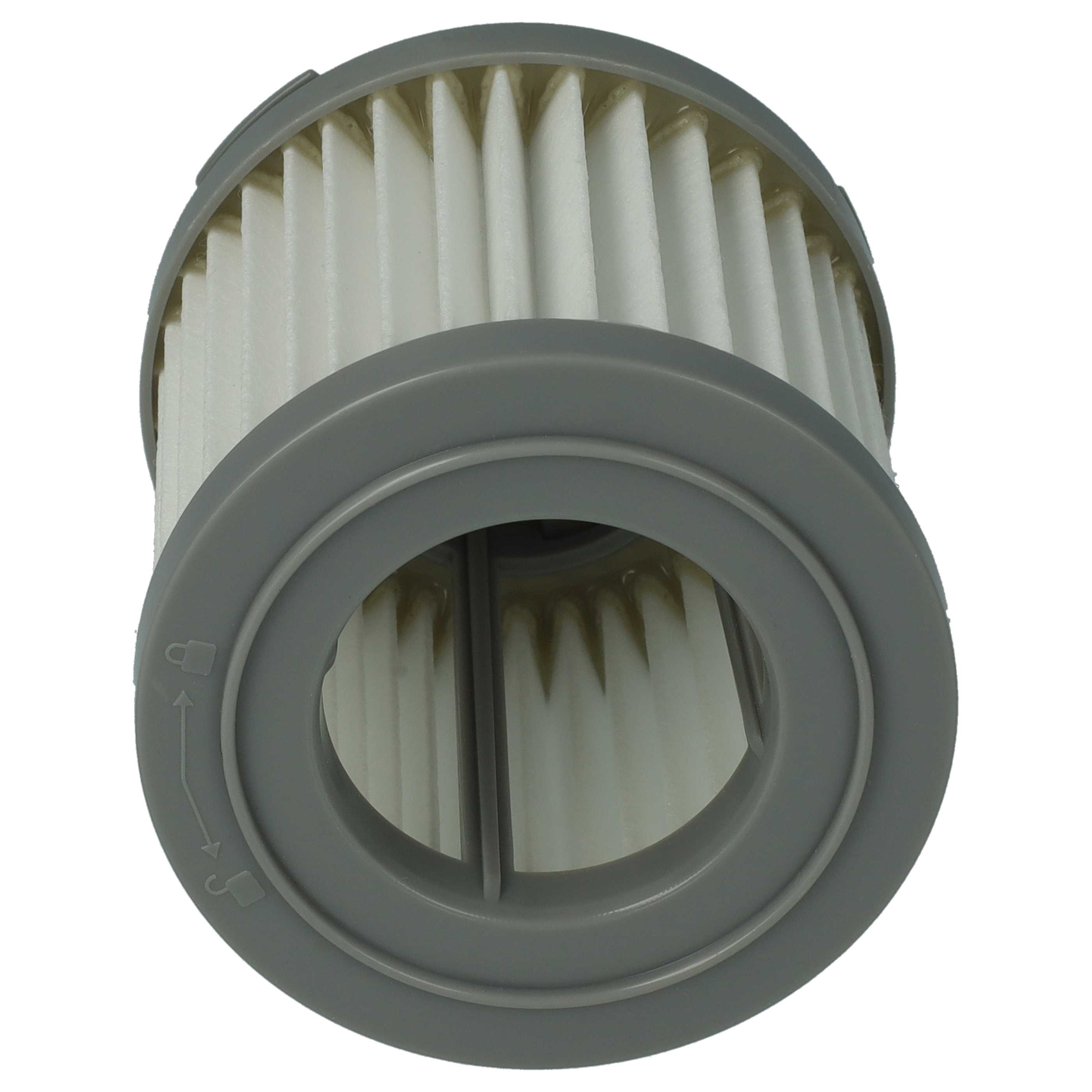 1x HEPA filter replaces AEG 4055453288 for AEGVacuum Cleaner, white / grey