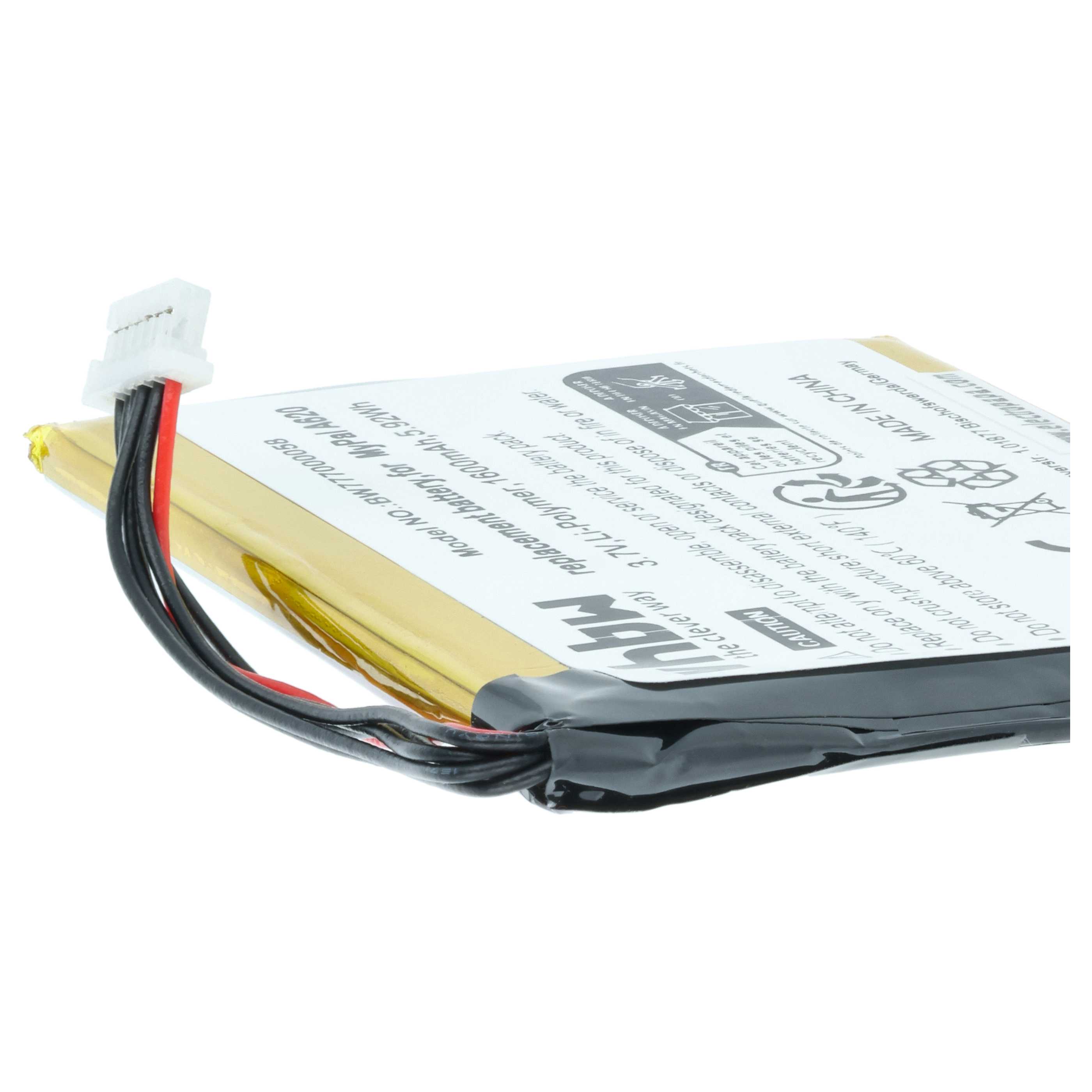 Batterie remplace Asus 029521-83159-7, B521103 téléphone portable Asus - 1500mAh 3,7V Li-polymère