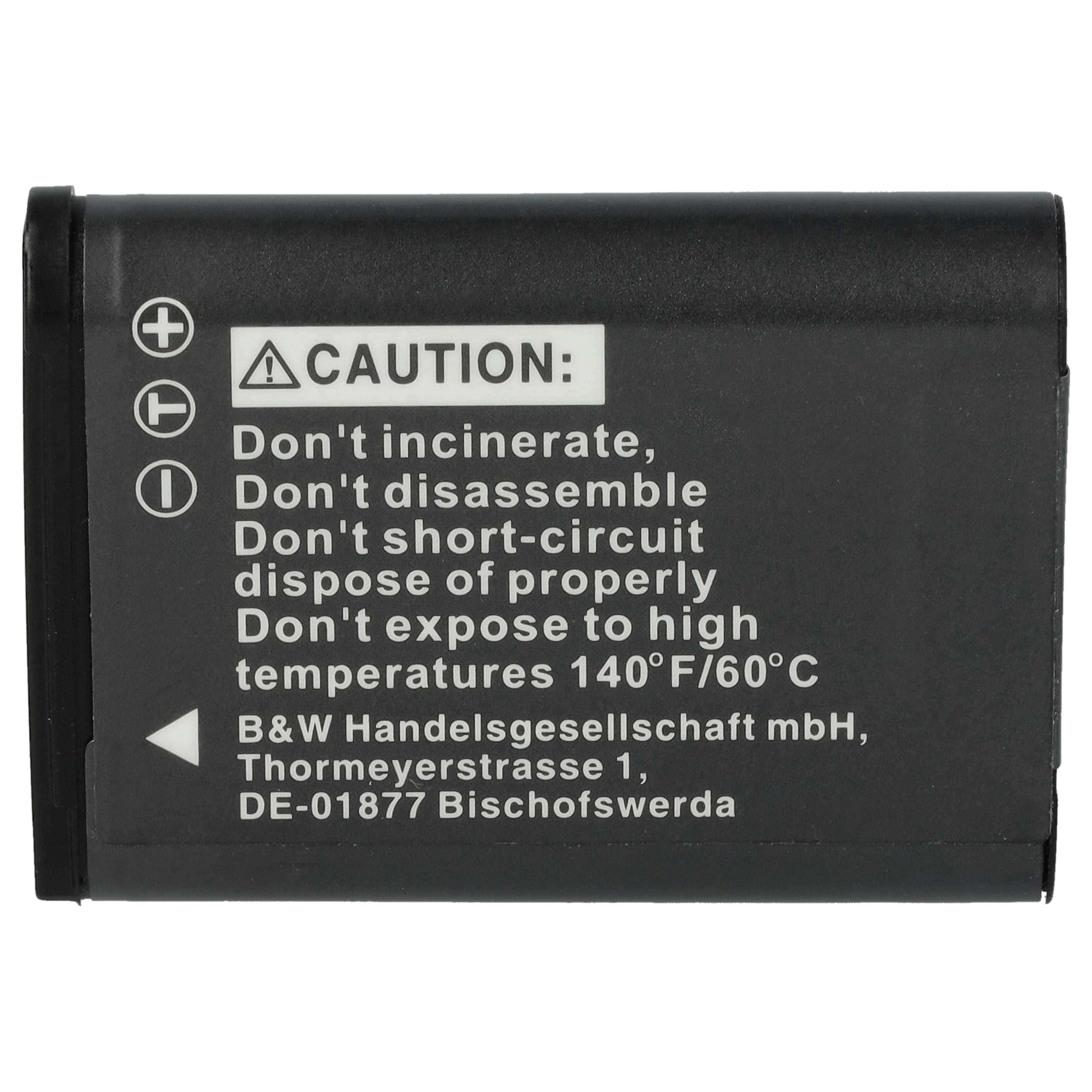Batteria sostituisce Nikon EN-EL23 per fotocamera - 1700mAh 3,8V Li-Ion