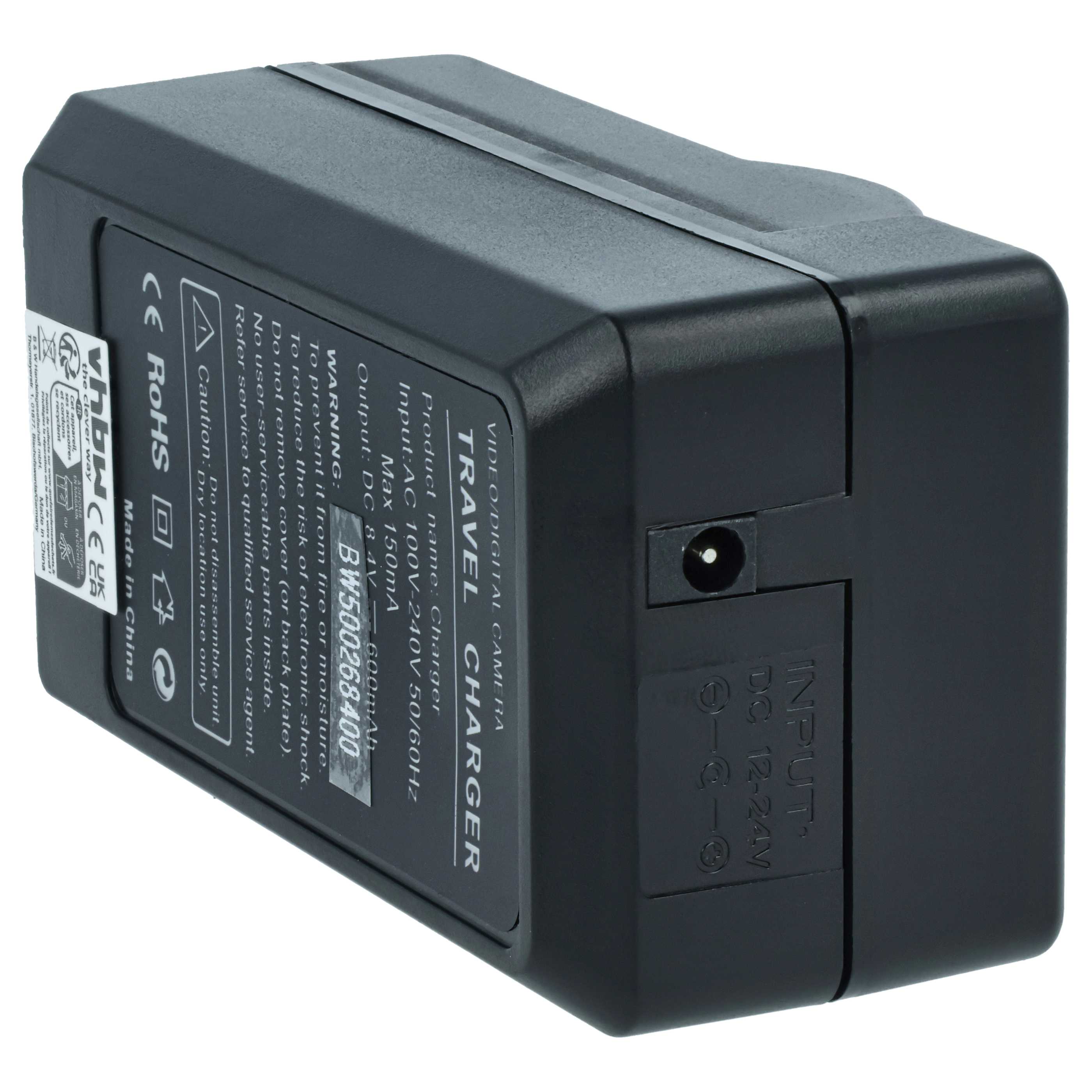 Battery Charger suitable for Canon DC100 Digital Camera - 0.6 A, 8.4 V
