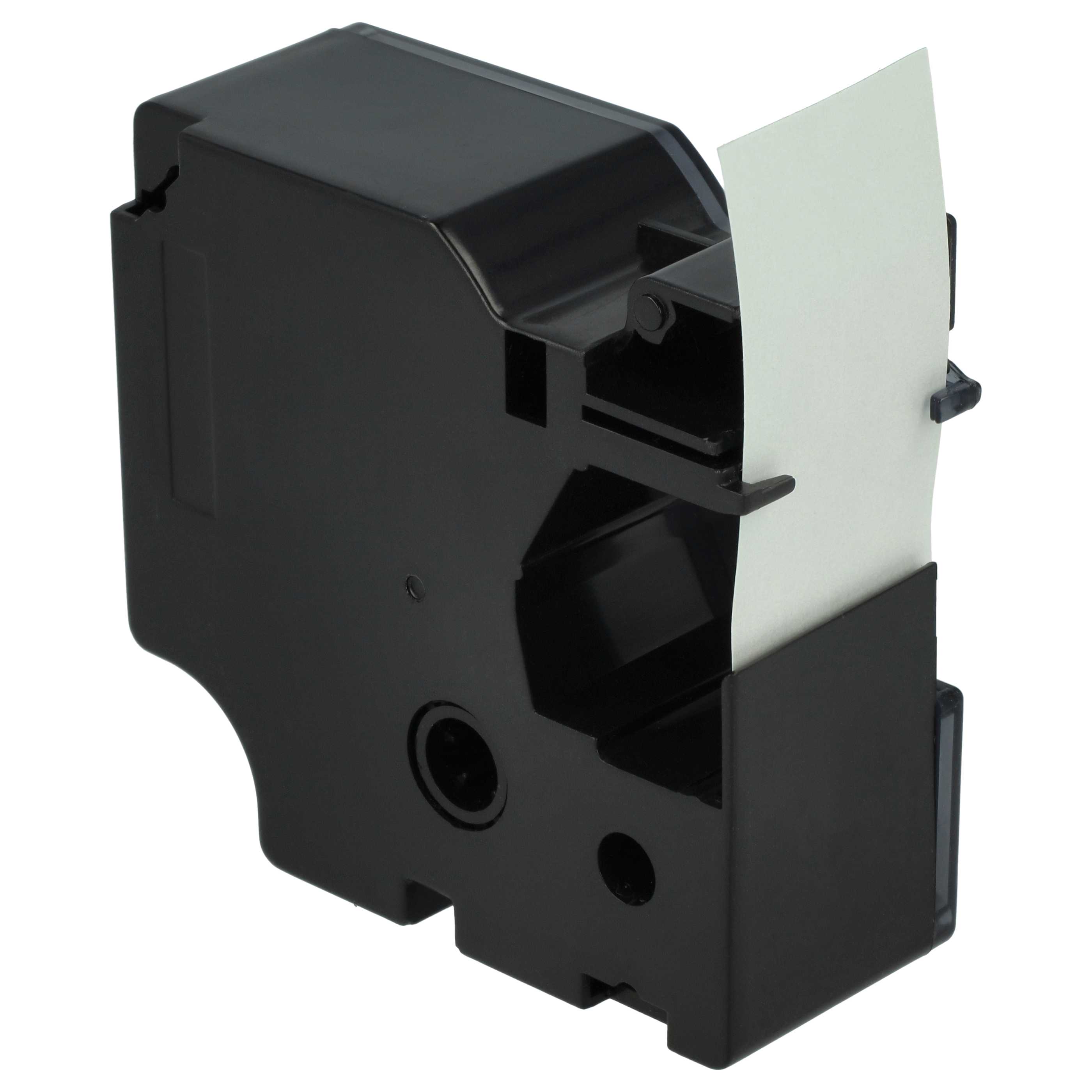 Label Tape replaces Dymo D1, 53719 - 24 mm Black to Green
