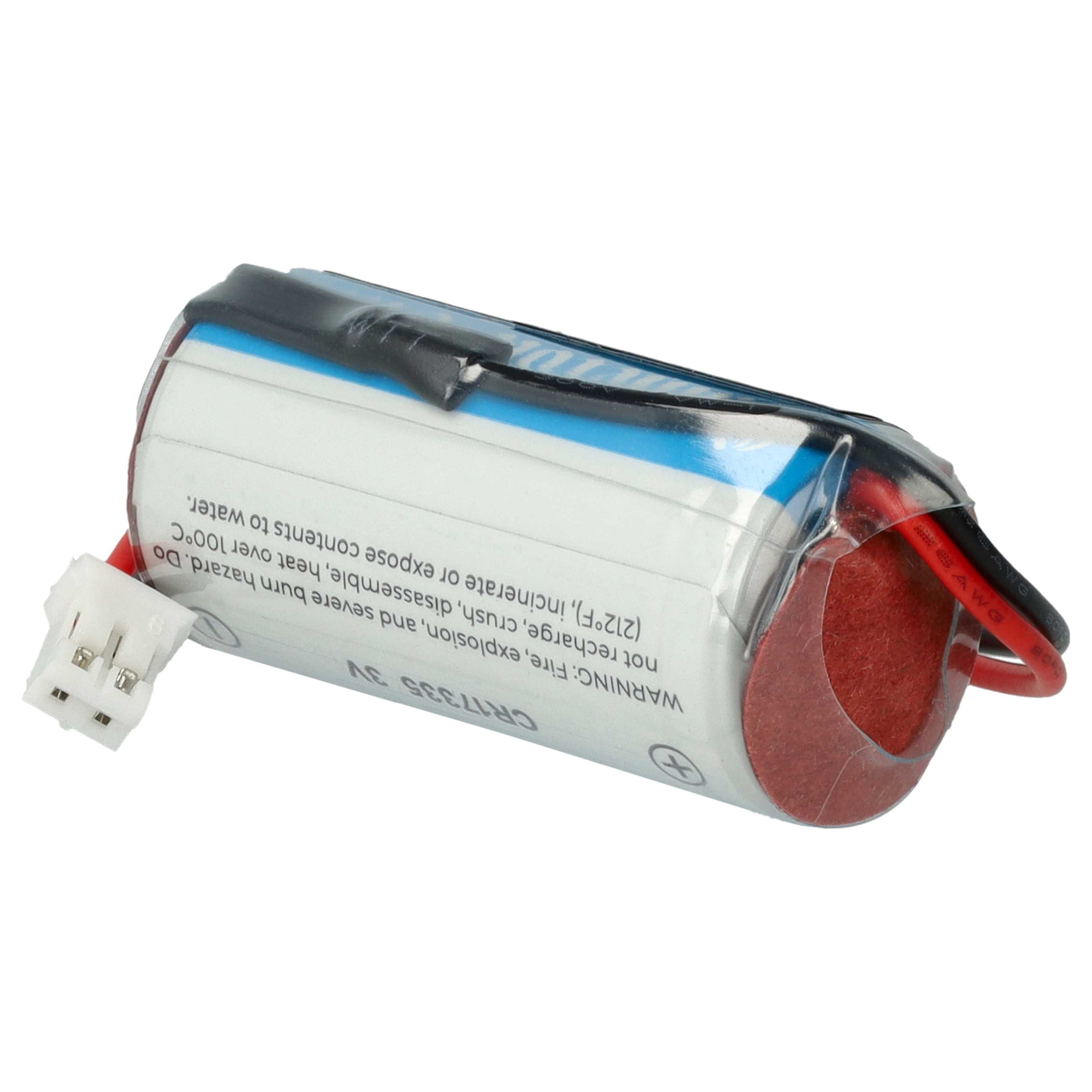 Alarm System 10x Battery replaces Verisure CR-2/3AZ - 1350 mAh 3 V Li-MnO2