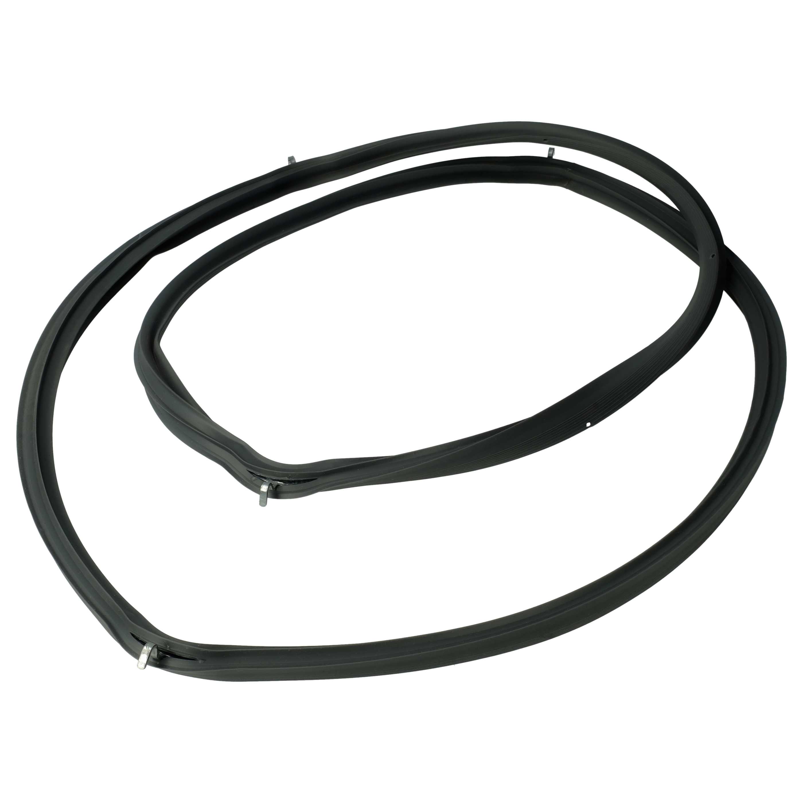 Junta de puerta con gancho en ángulo reemplaza BSH 626168 para diversos Bosch - 45,5x33x1 cm negro