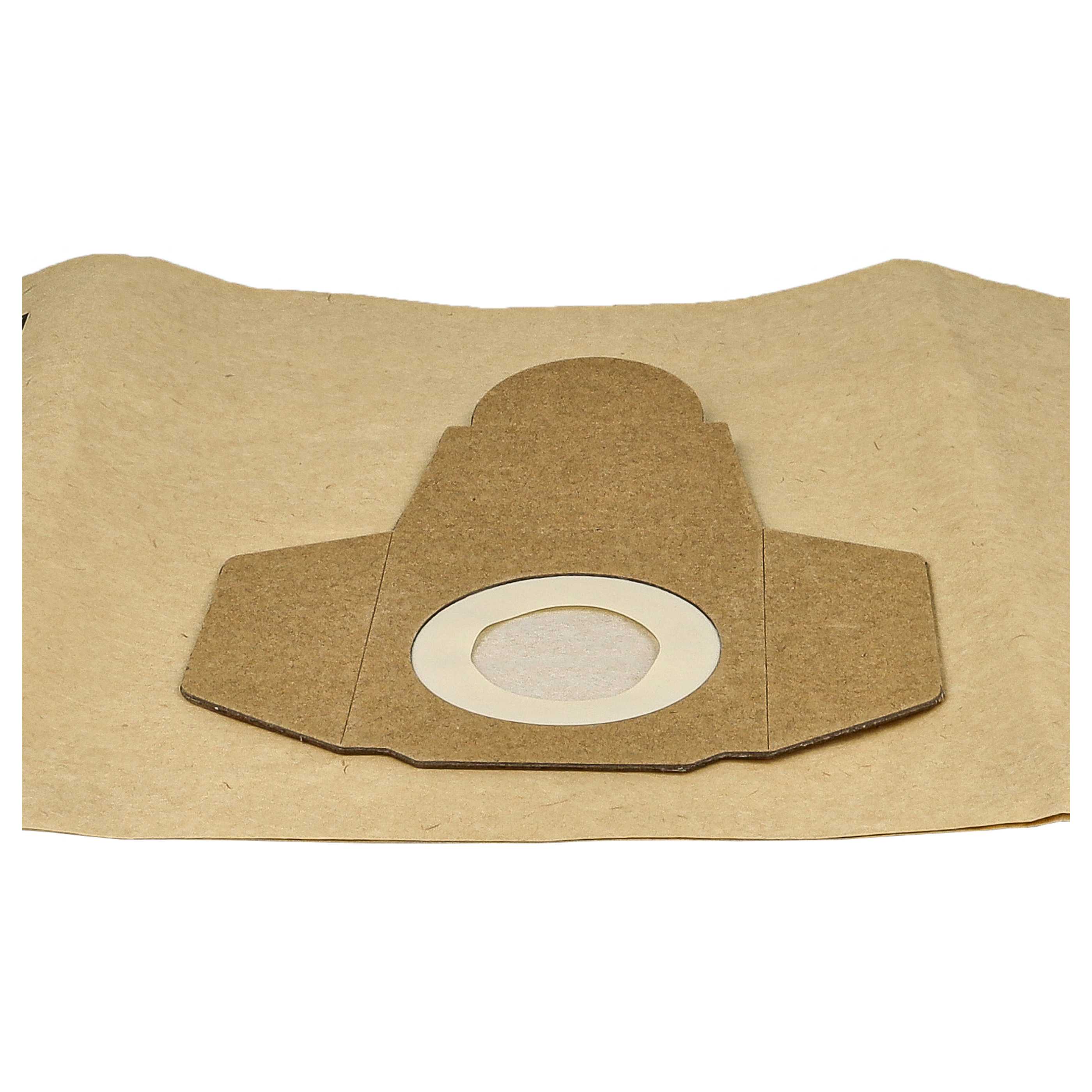 10x Sacchetto sostituisce Parkside 30250132 per aspiratore, carta, doppio strato