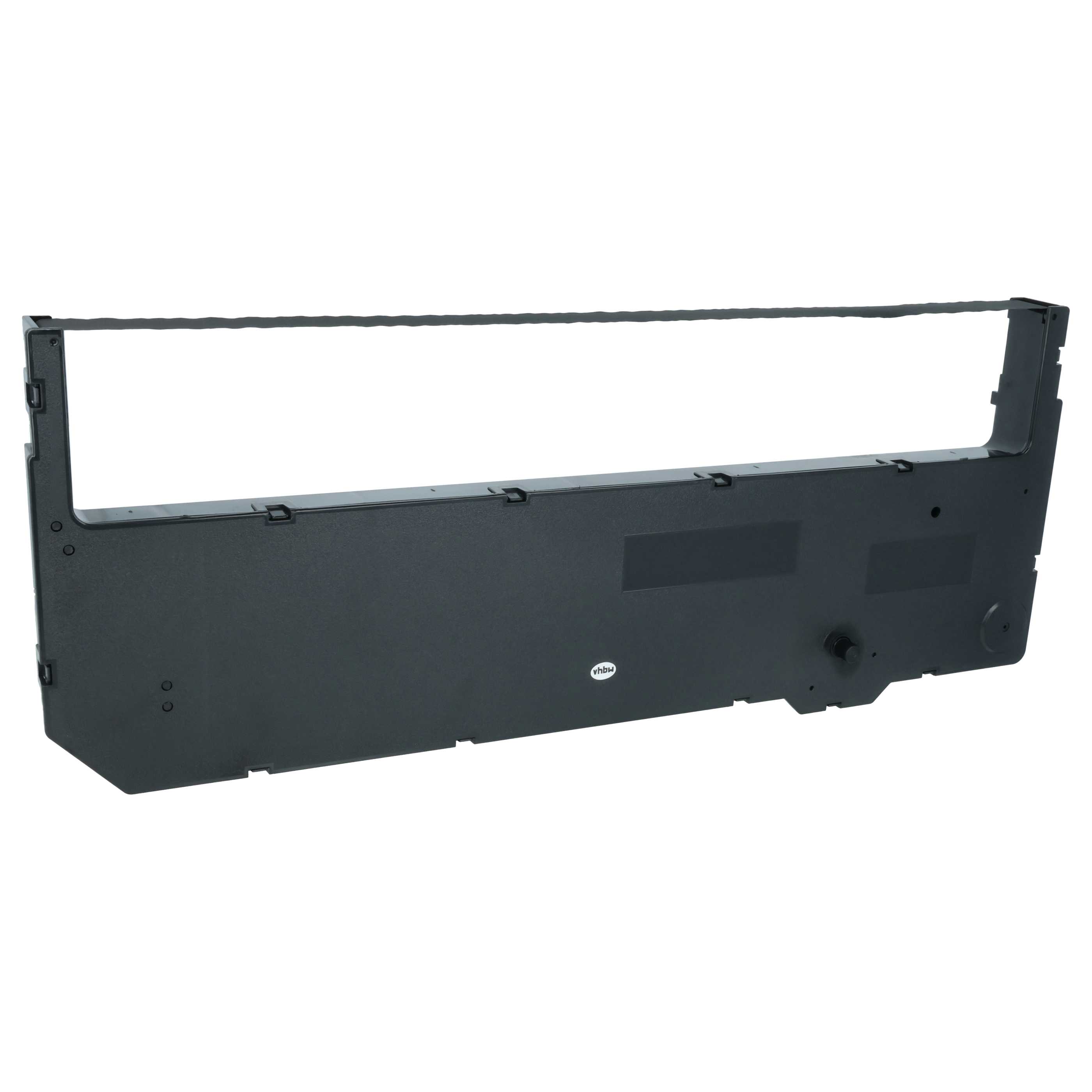 Ink Ribbon replaces Tally Genicom 80296 for Dot Matrix, Receipt Printer - Black