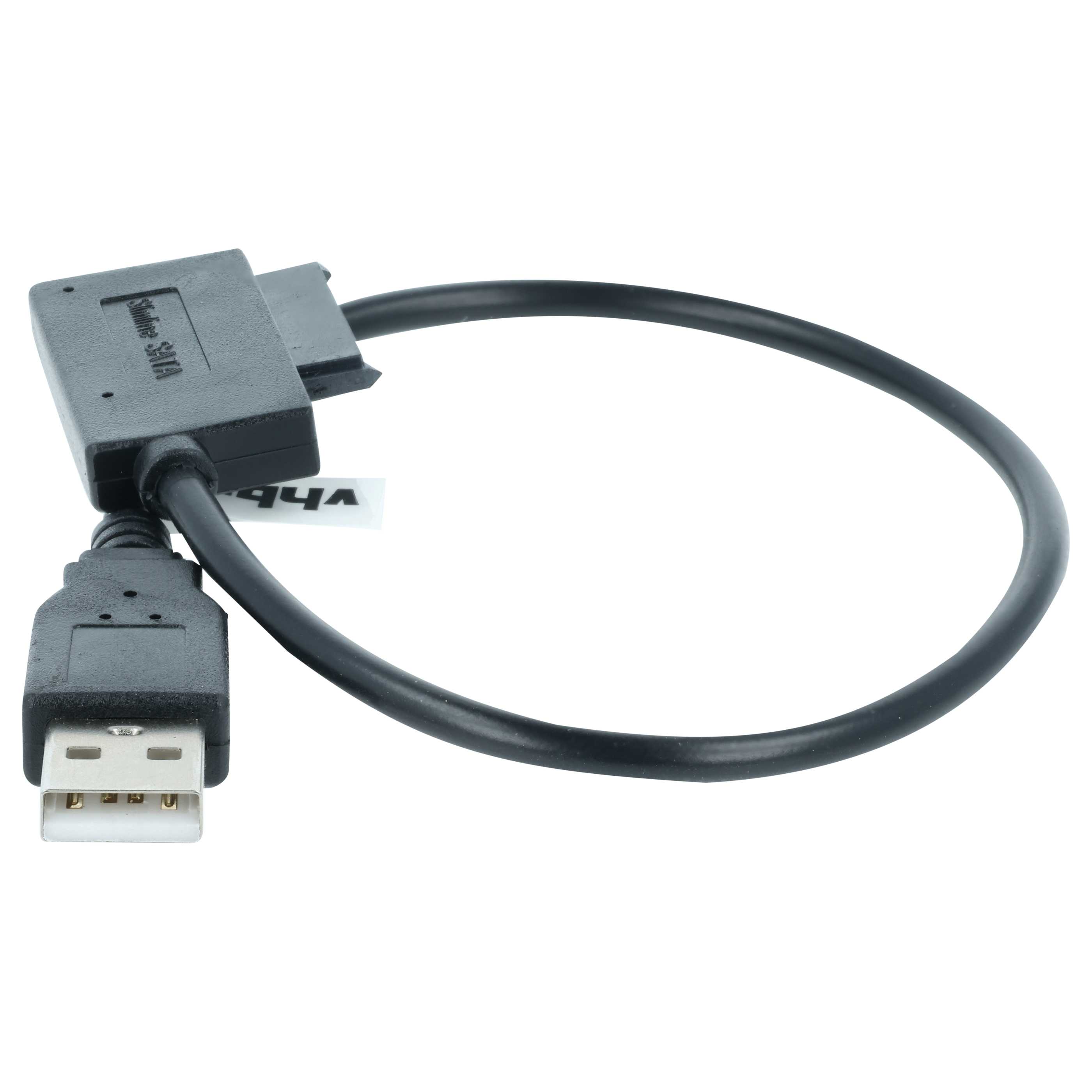 Cable adaptador de Slimline SATA II de 13 pines a USB para unidades de CD/DVD y discos duros - SATA a USB