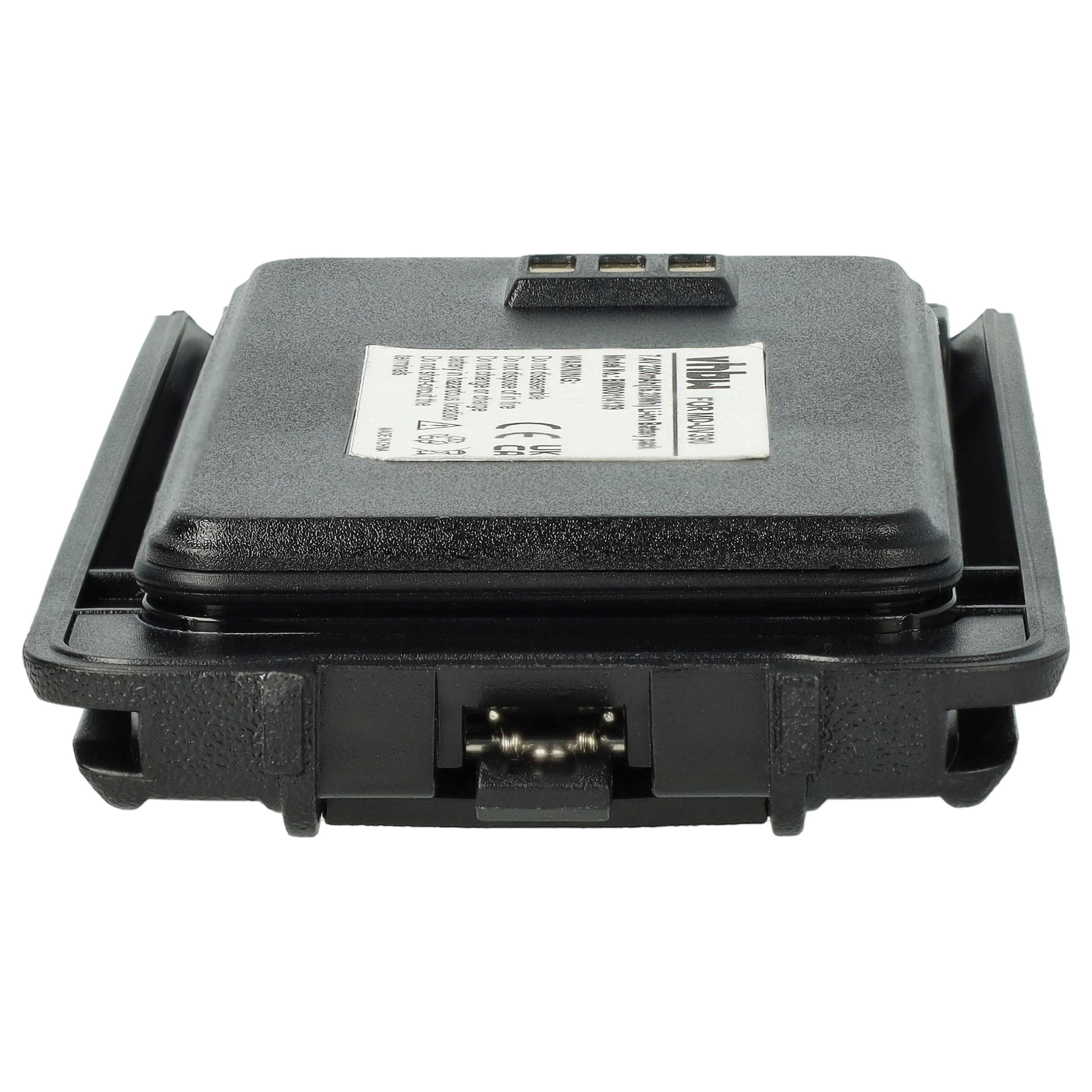 Radio 2x Battery replaces Harico BL50 - 2200 mAh 7.4 V Li-Ion