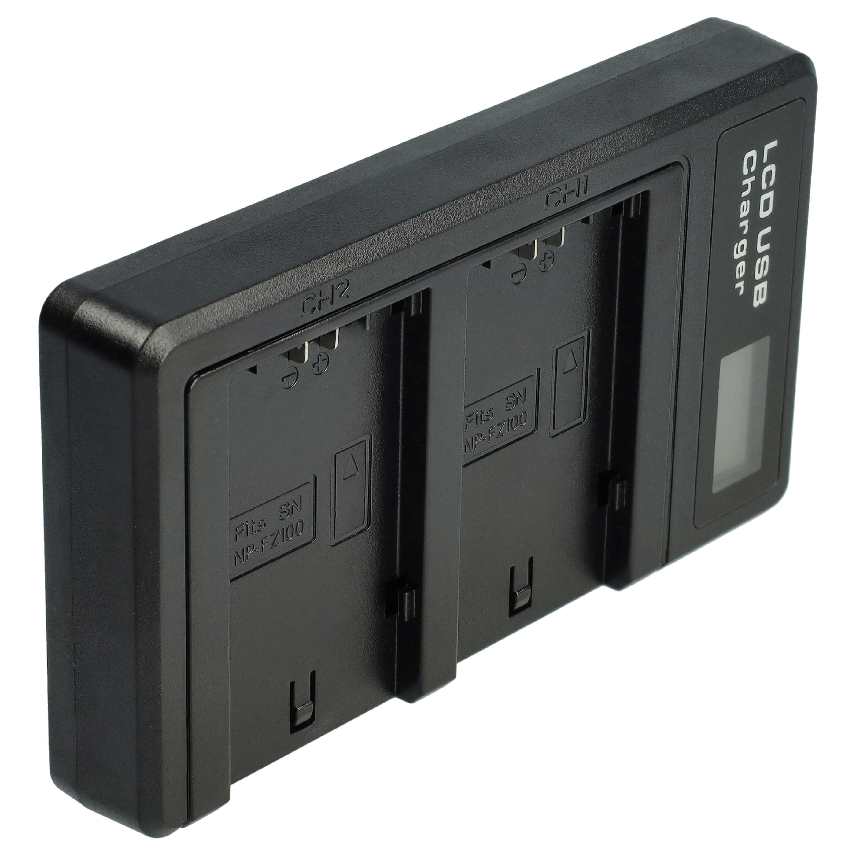 Ładowarka do aparatu Sony NP-FZ100 i innych - ładowarka akumulatora 0,5 A, 8,4 V
