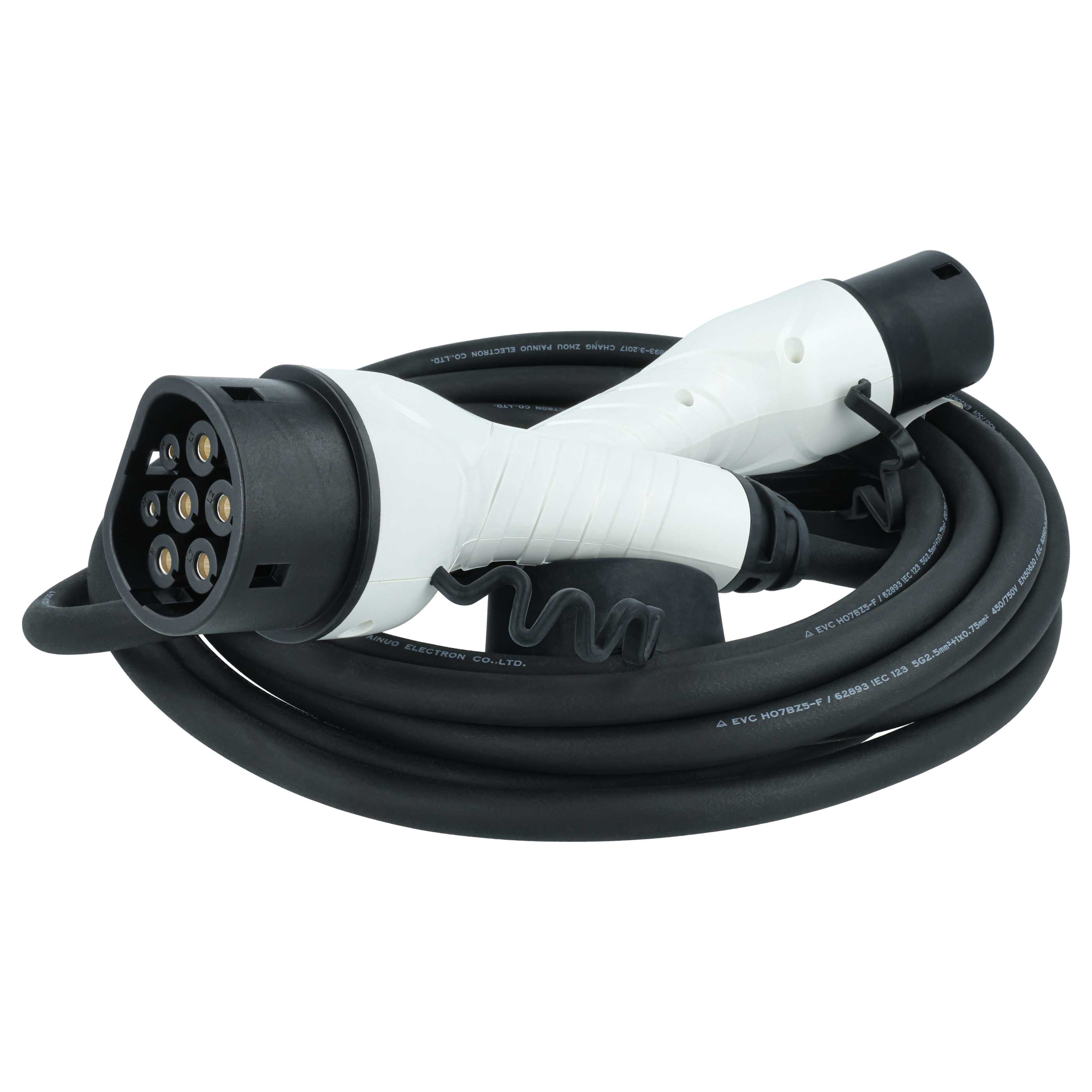 Charging Cable - Type 2 to Type 2 Cable, 3-phase, 16 A, 11 kW, 7 m