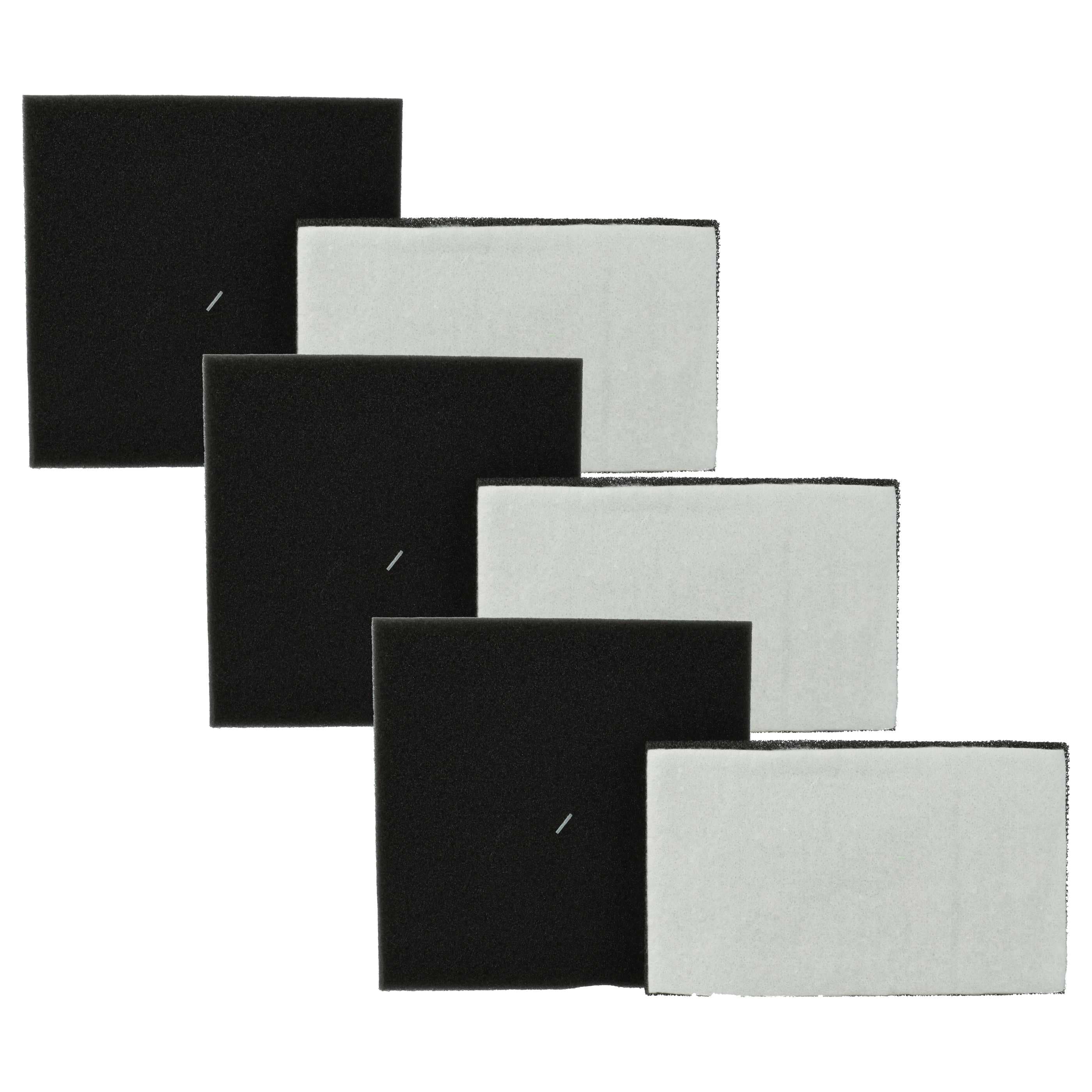 3x Filter Set replaces Philips XV1220, CP0789 for Philips Vacuum Cleaner - Vacuum Cleaner Filter Set