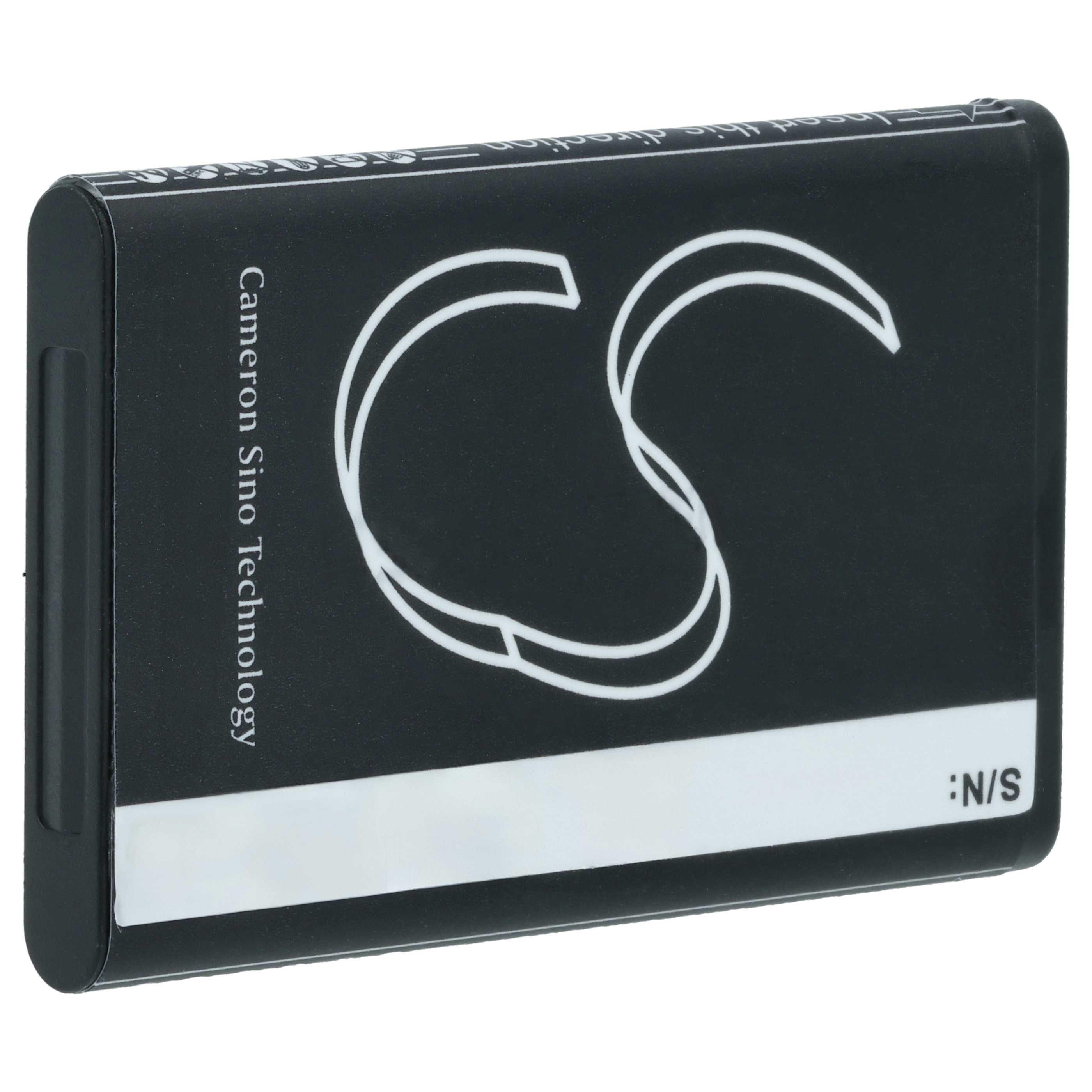 Videocamera Battery replaces Toshiba 084-07042L-009, PX1685E-1BRS, PX1685E, PX1685 - 1000 mAh 3.7 V Li-Ion