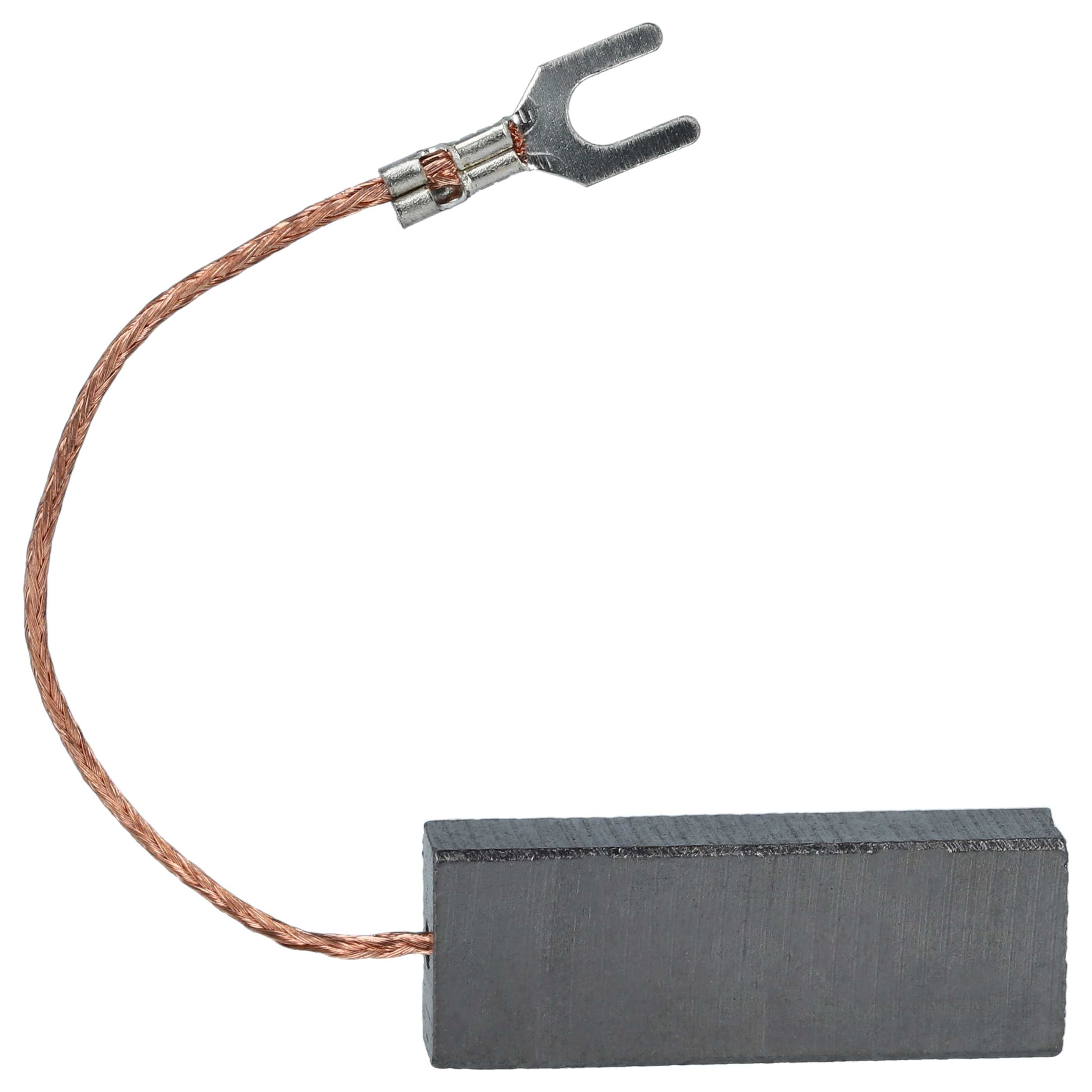 Kohlebürste als Ersatz für Kärcher 66102470, 6.610-247.0, 4002667772890 für Elektrowerkzeug - 6,3 x 11 x 30mm