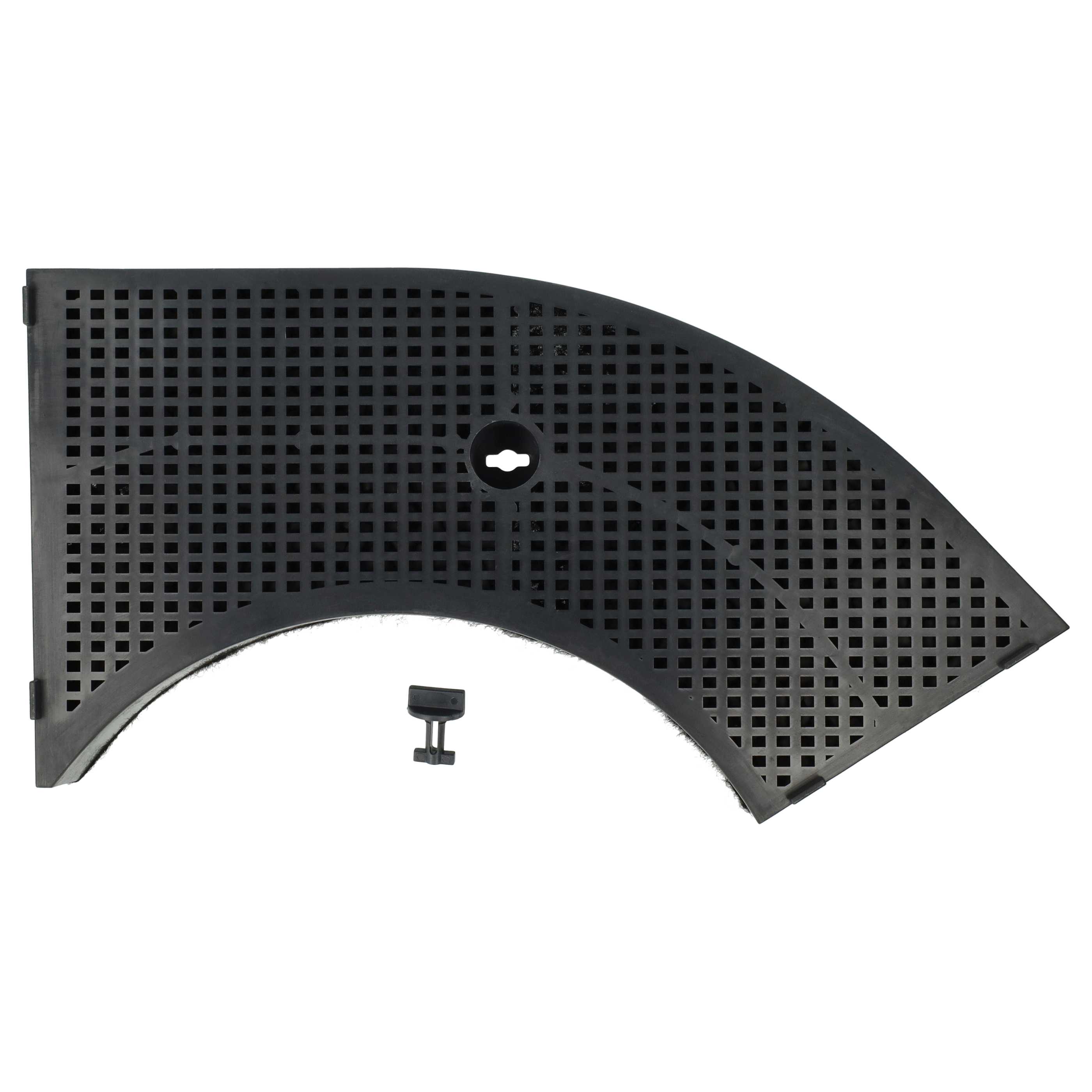 4x Filtres à charbon actif remplace AEG 5027887000/6, 5029064900/8, 5027456700/2 pour hotte Bauknecht