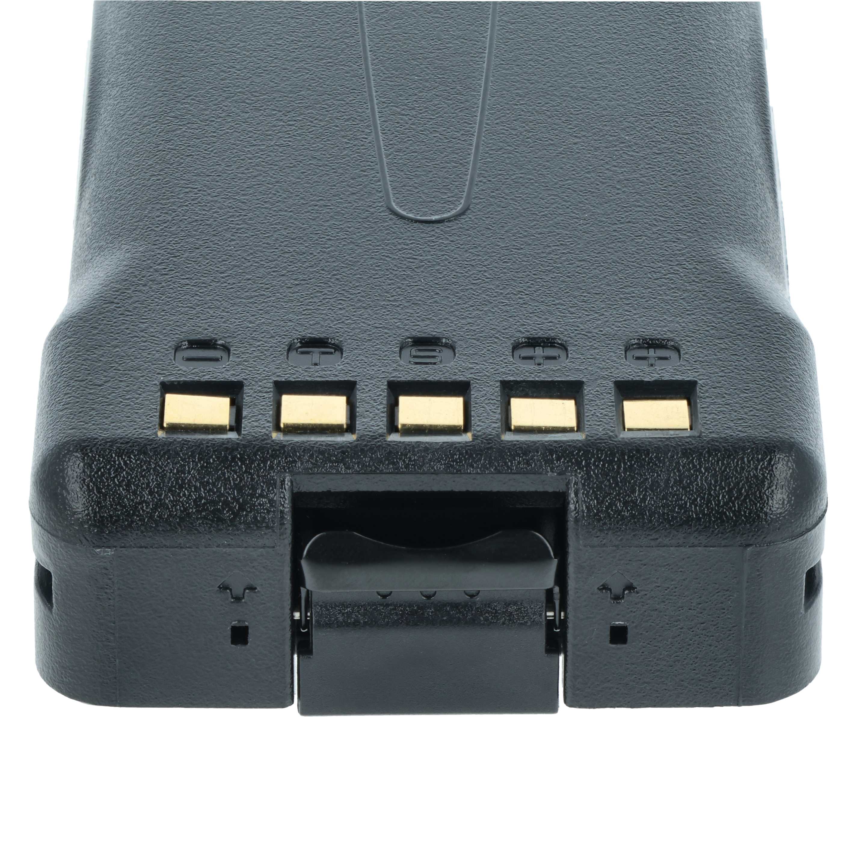 Batteria sostituisce Kenwood KNB-24L, KNB-24LX, KNB-24, KNB-24Li per dispositivo radio - 2100mAh 7,2V NiMH