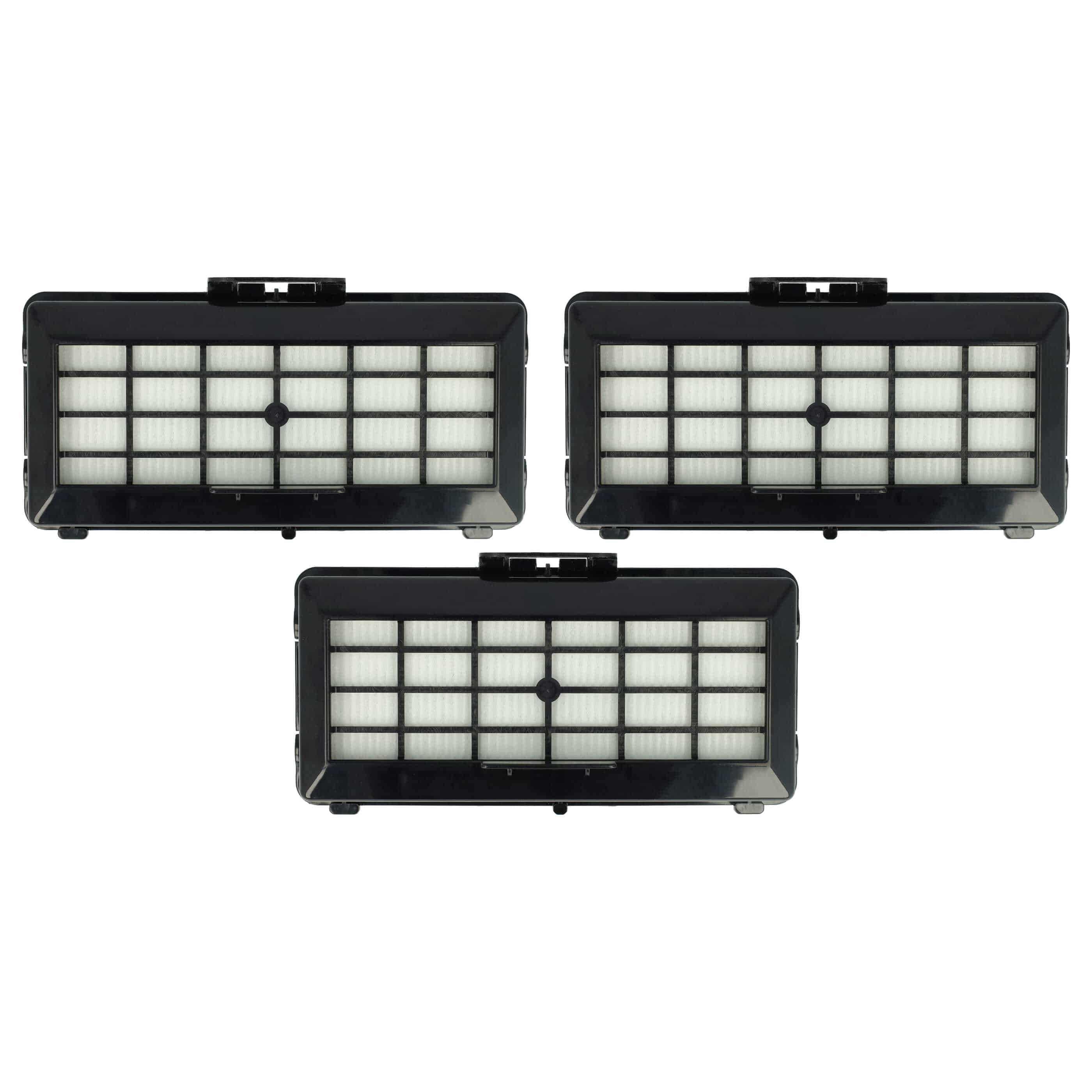3x Filter replaces Bosch BBZ152HF, 491669 for Bosch Vacuum Cleaner, filter class H12