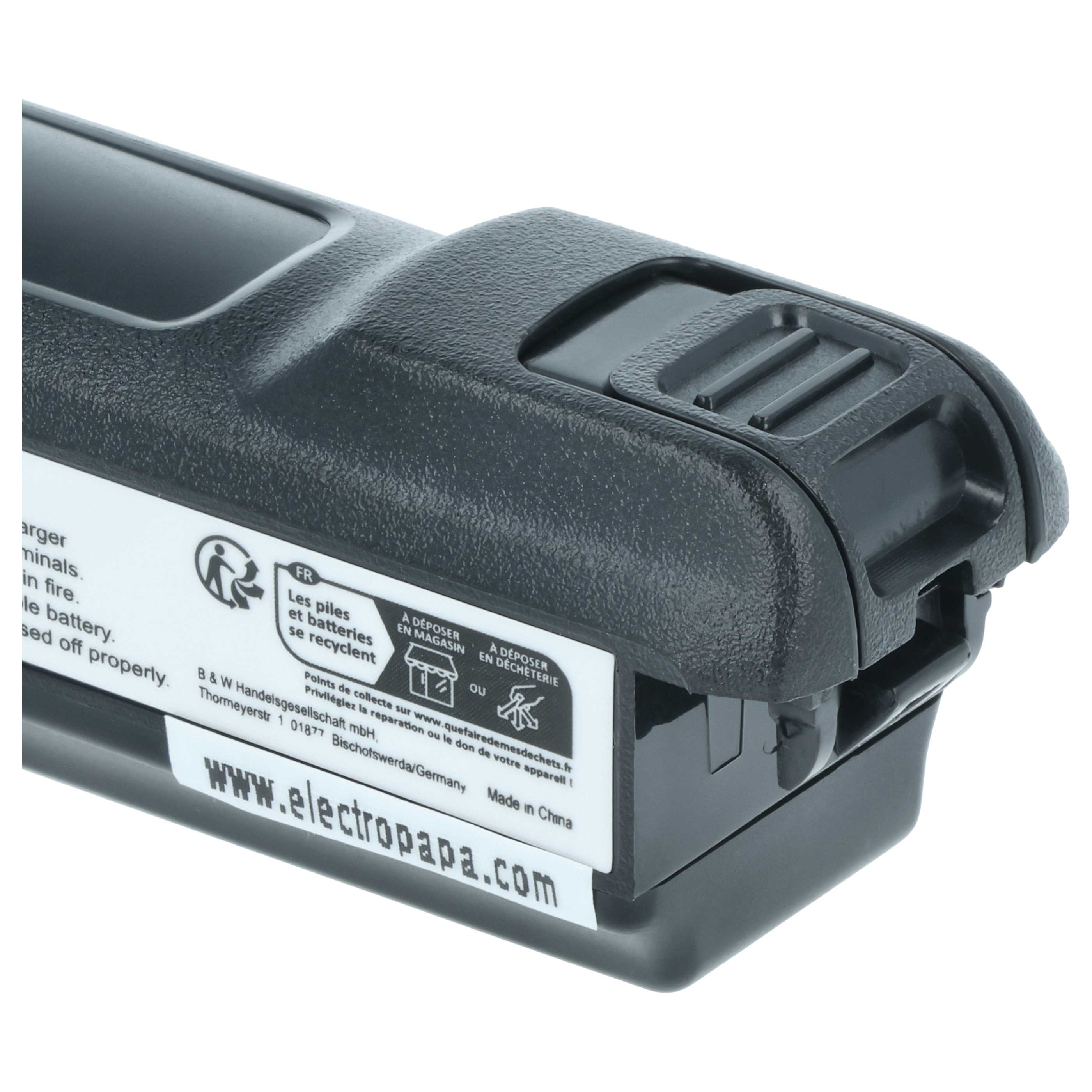 2x Batteria sostituisce Zebra BTRY-NWTRS-50MA-01 per barcode scanner Zebra - 3200mAh 3,6V Li-Ion