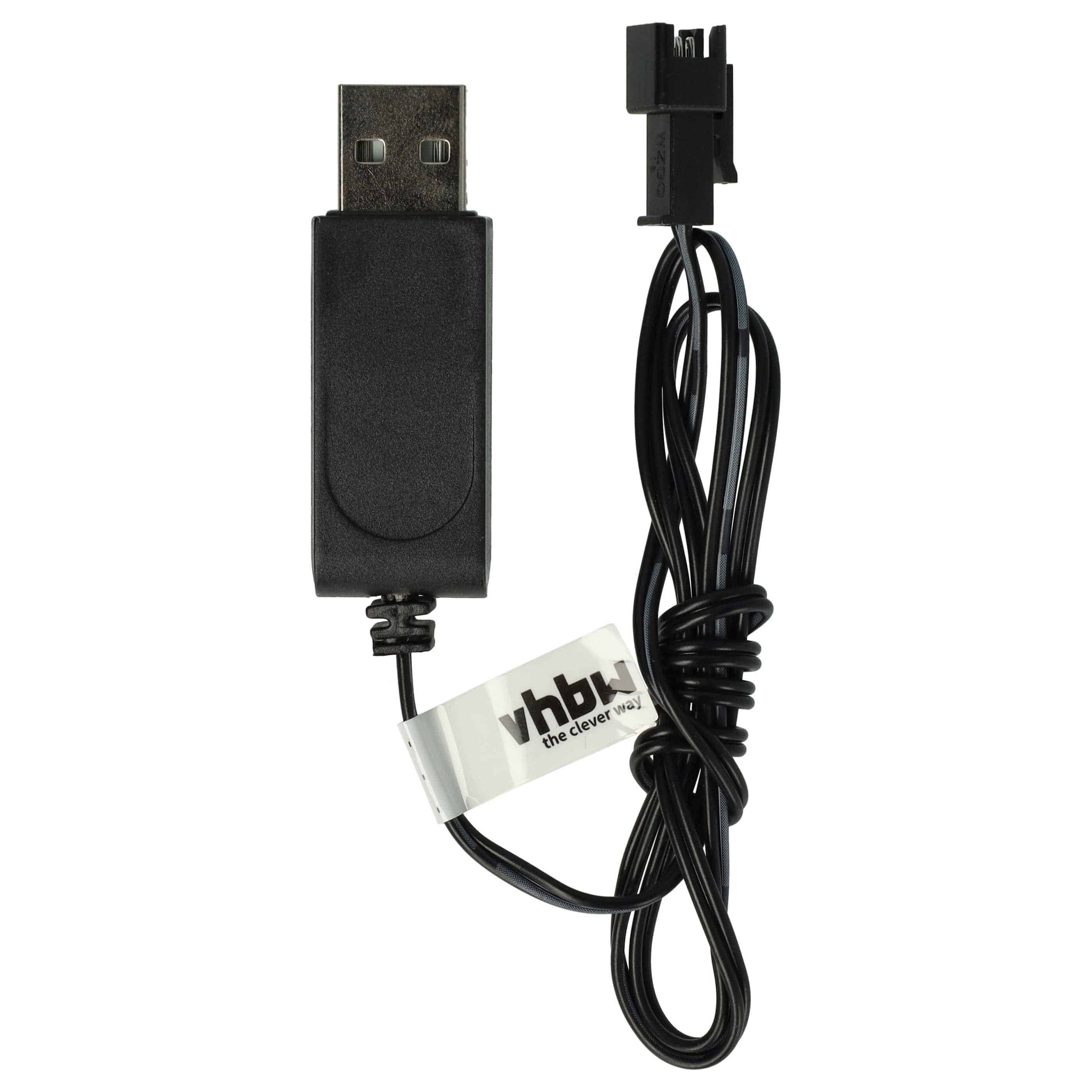 Cable de carga USB para batería SM-2P, modelo RC - 60 cm 4,8 V