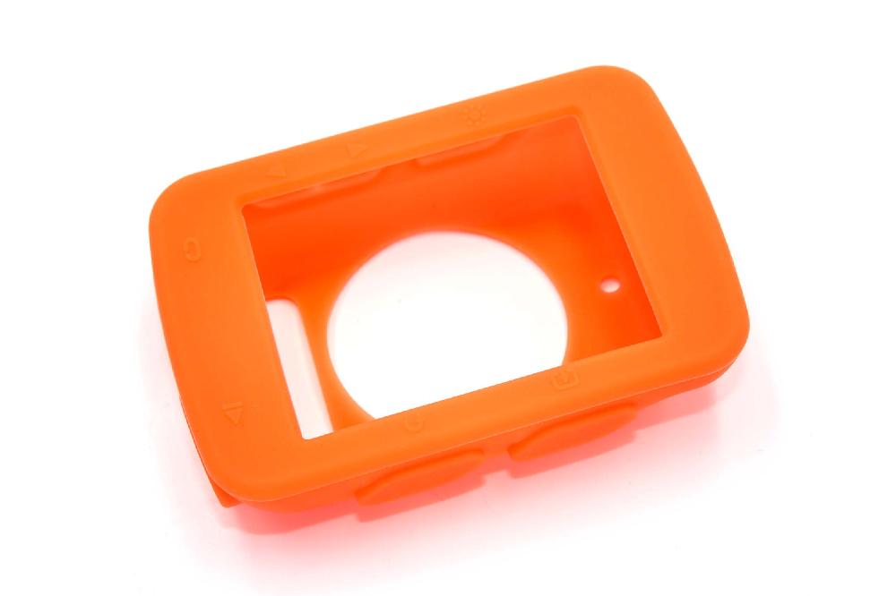 Pokrowiec na licznik rowerowy Garmin Edge 520 - pomarańczowy, silikon