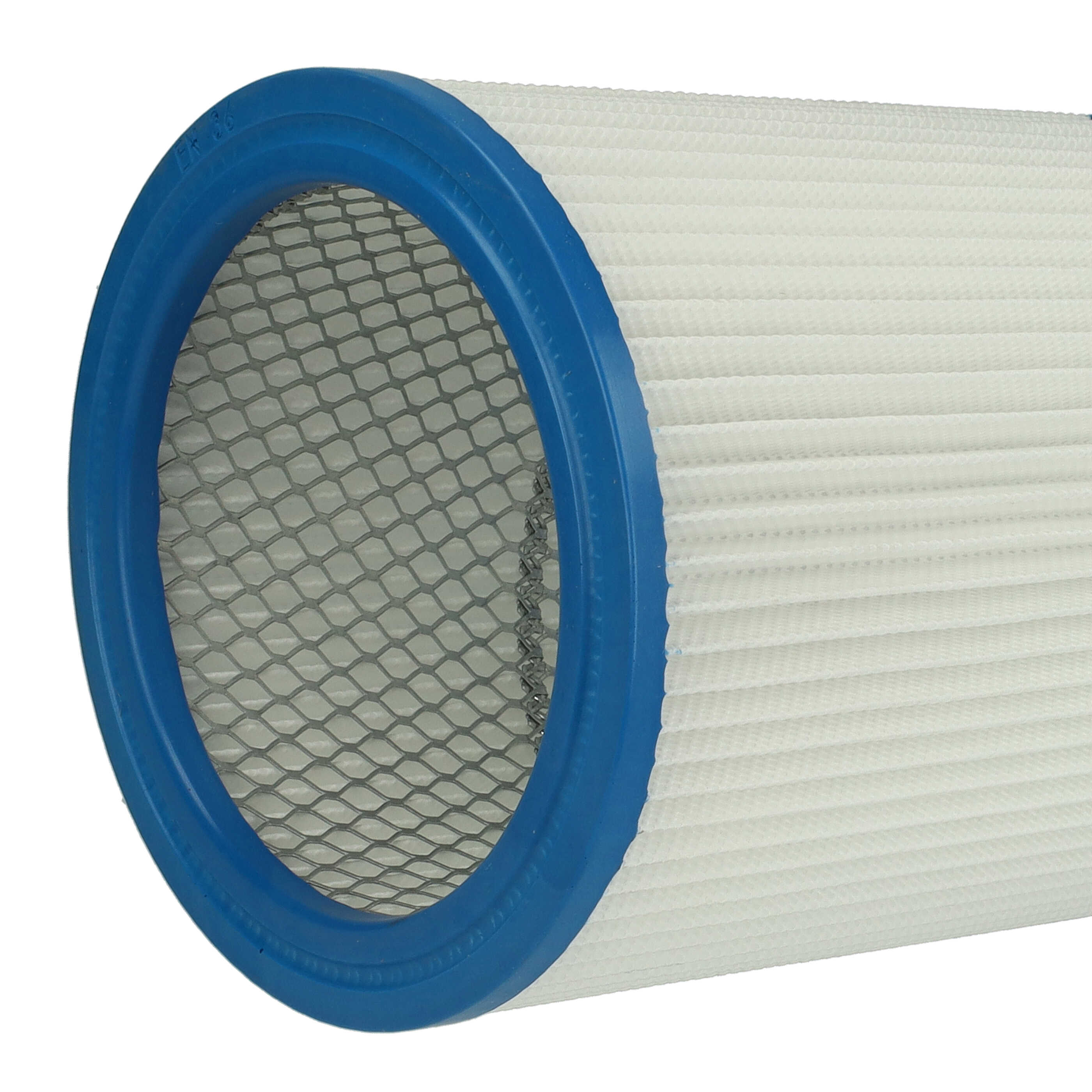 2x Filtercartridge filter replaces Fein 31322765009, 4014586261454 for Fein Vacuum Cleaner, white