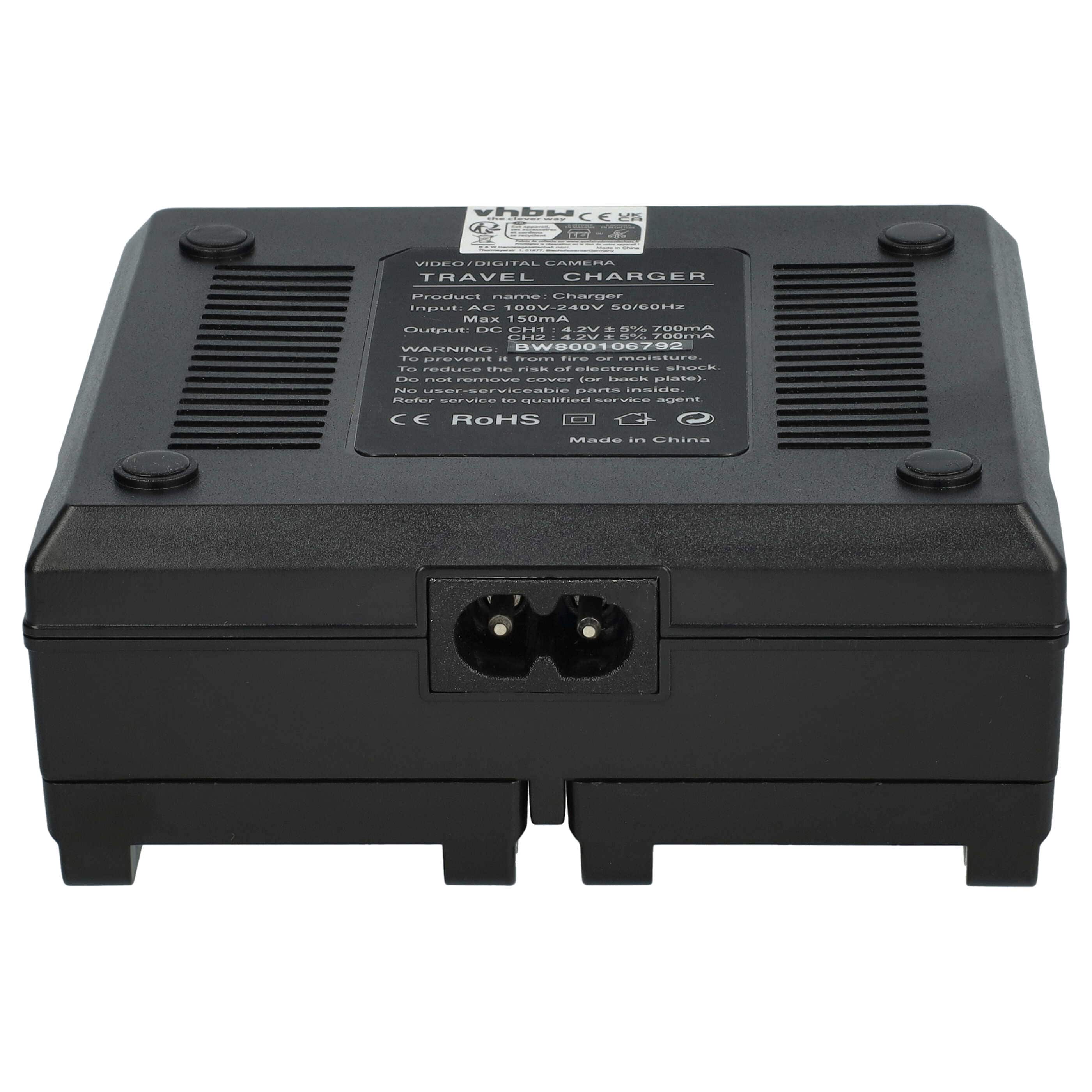 Battery Charger suitable for Panasonic HC-750 Digital Camera - 1 A, 4.2/8.4 V