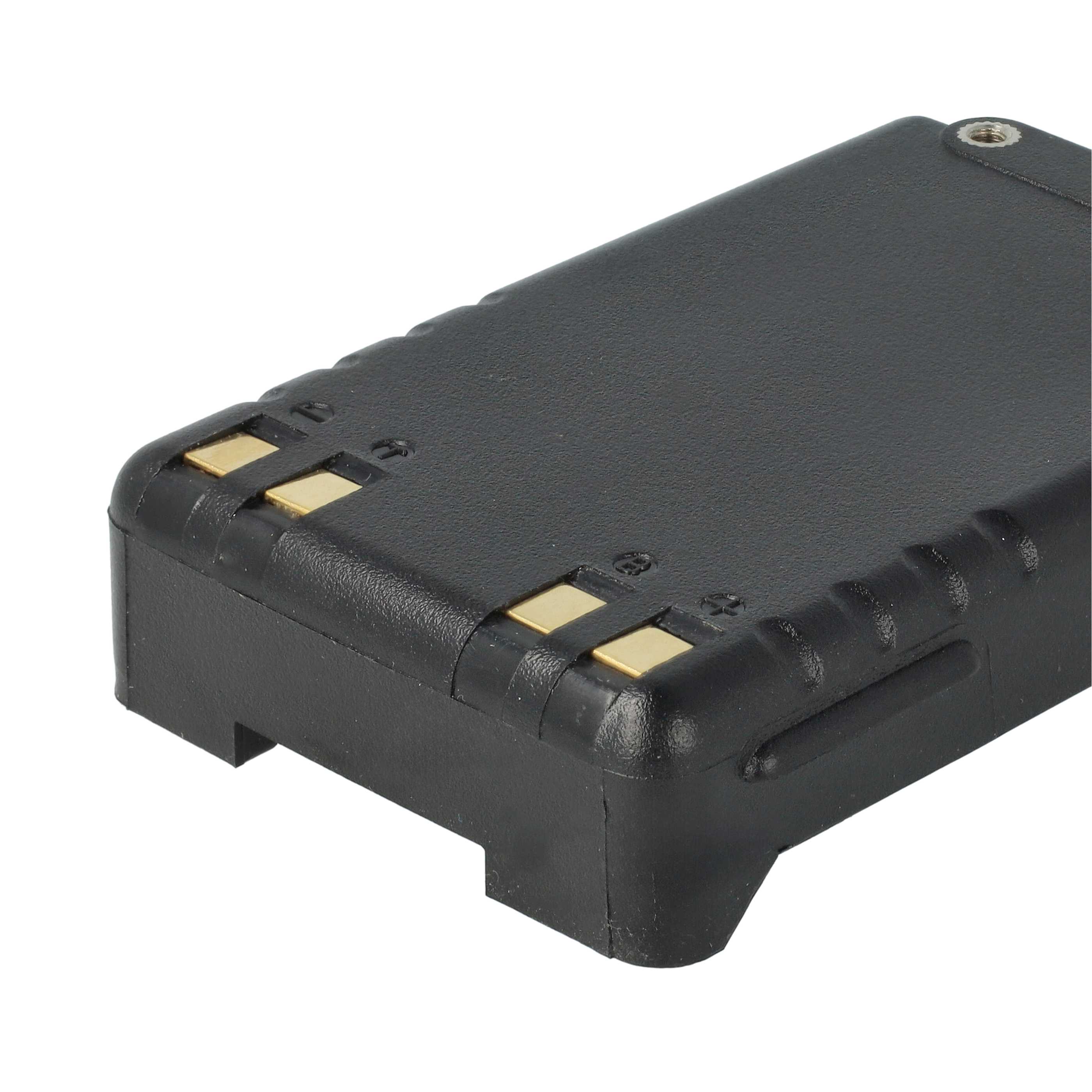 Radio 2x Battery replaces Icom BP-227, BP227, BJ-193, BJ-265, BP-220 - 1800 mAh 7.4 V Li-Ion + Belt Clip