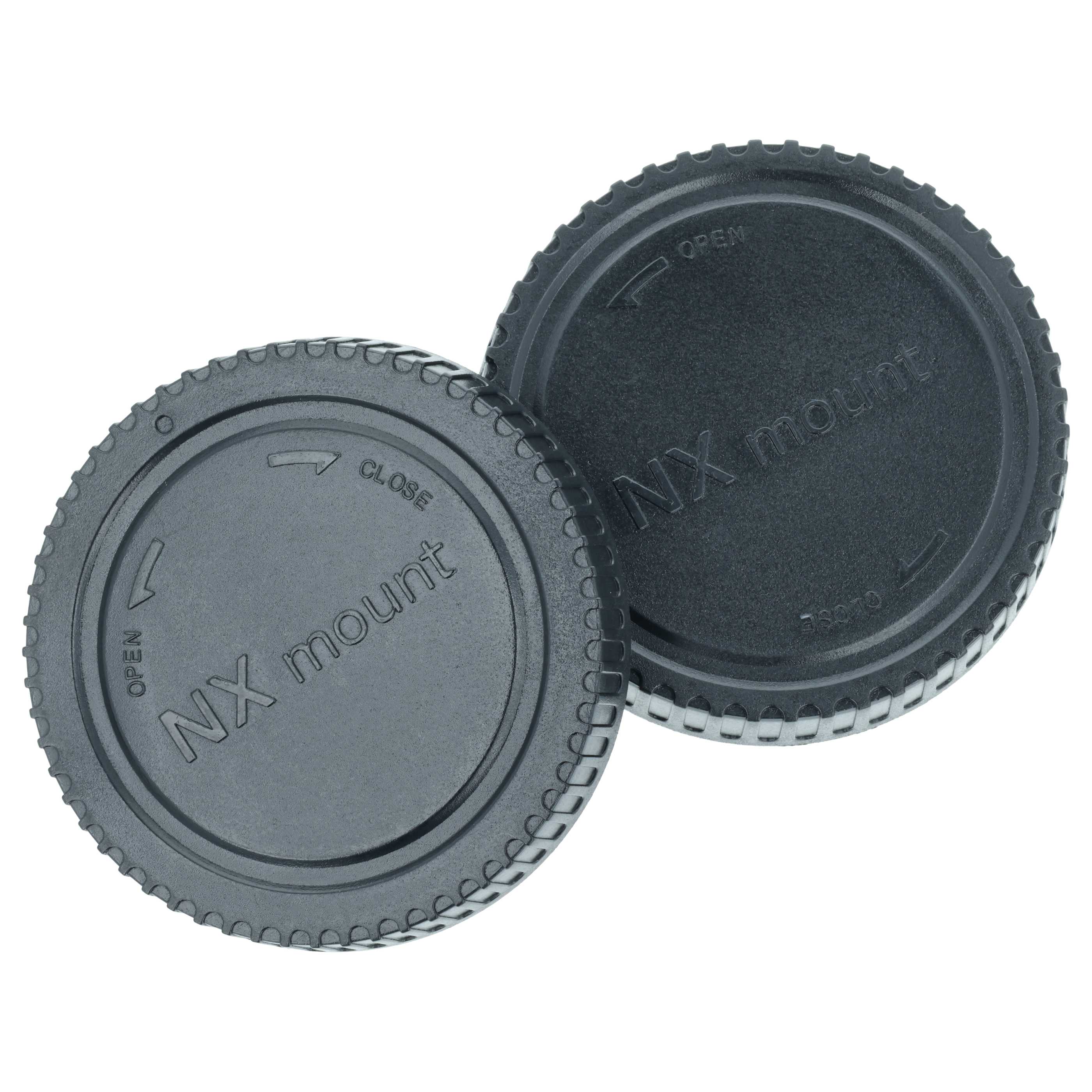 Tapa trasera objetivo y tapa carcasa para cámaras Samsung NX5