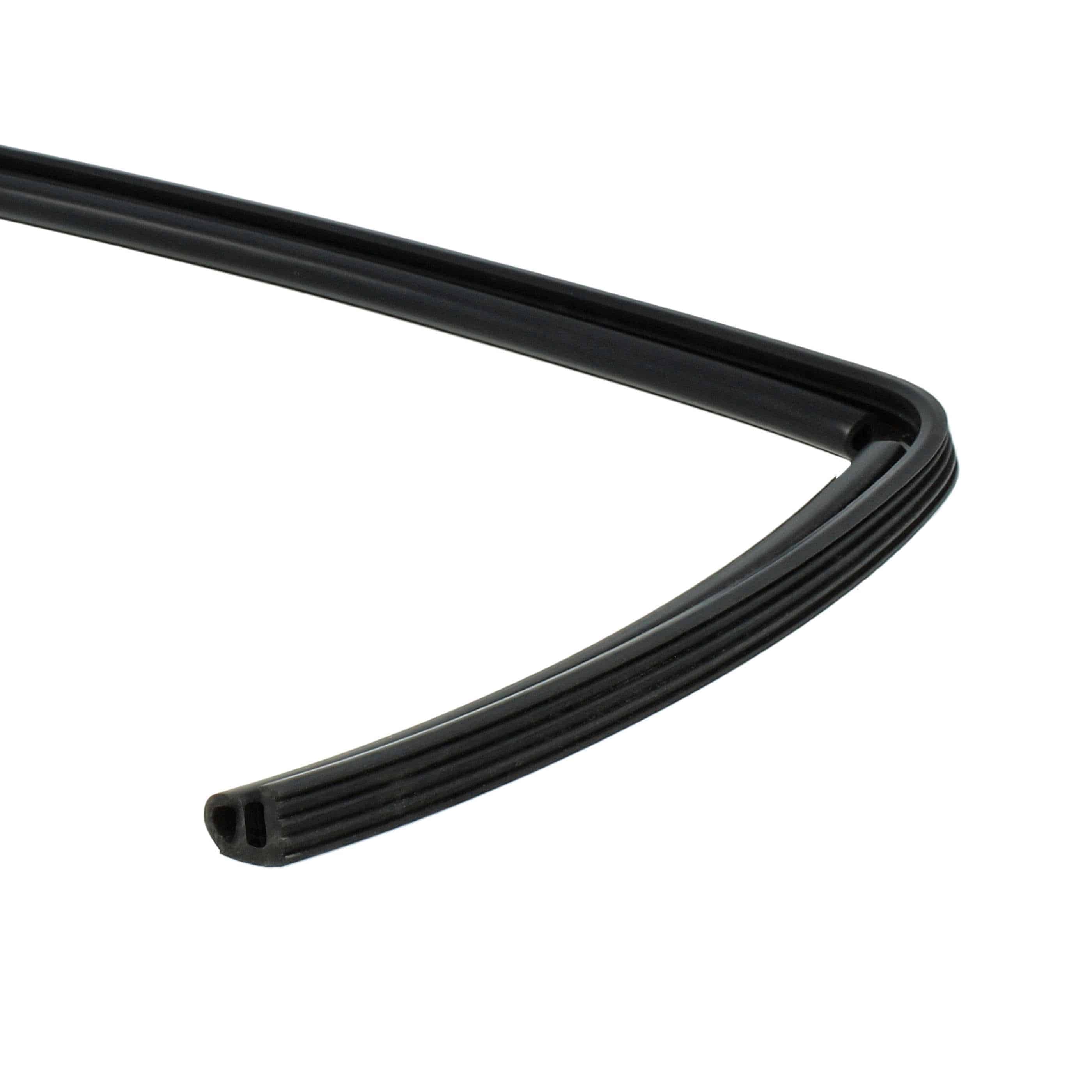 Universal Door Seal replaces AEG 152740100, 1520425008, 1527401002 for Zanussi various Dishwasher etc. - Black