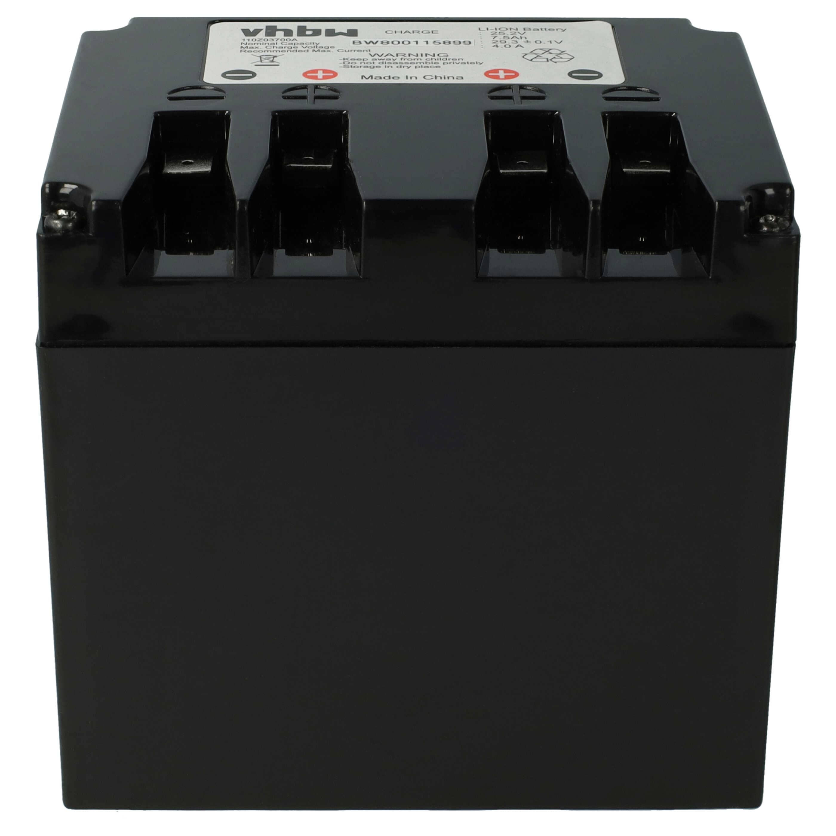 Lawnmower Battery Replacement for Zucchetti type B - 7500mAh 25.2V Li-Ion