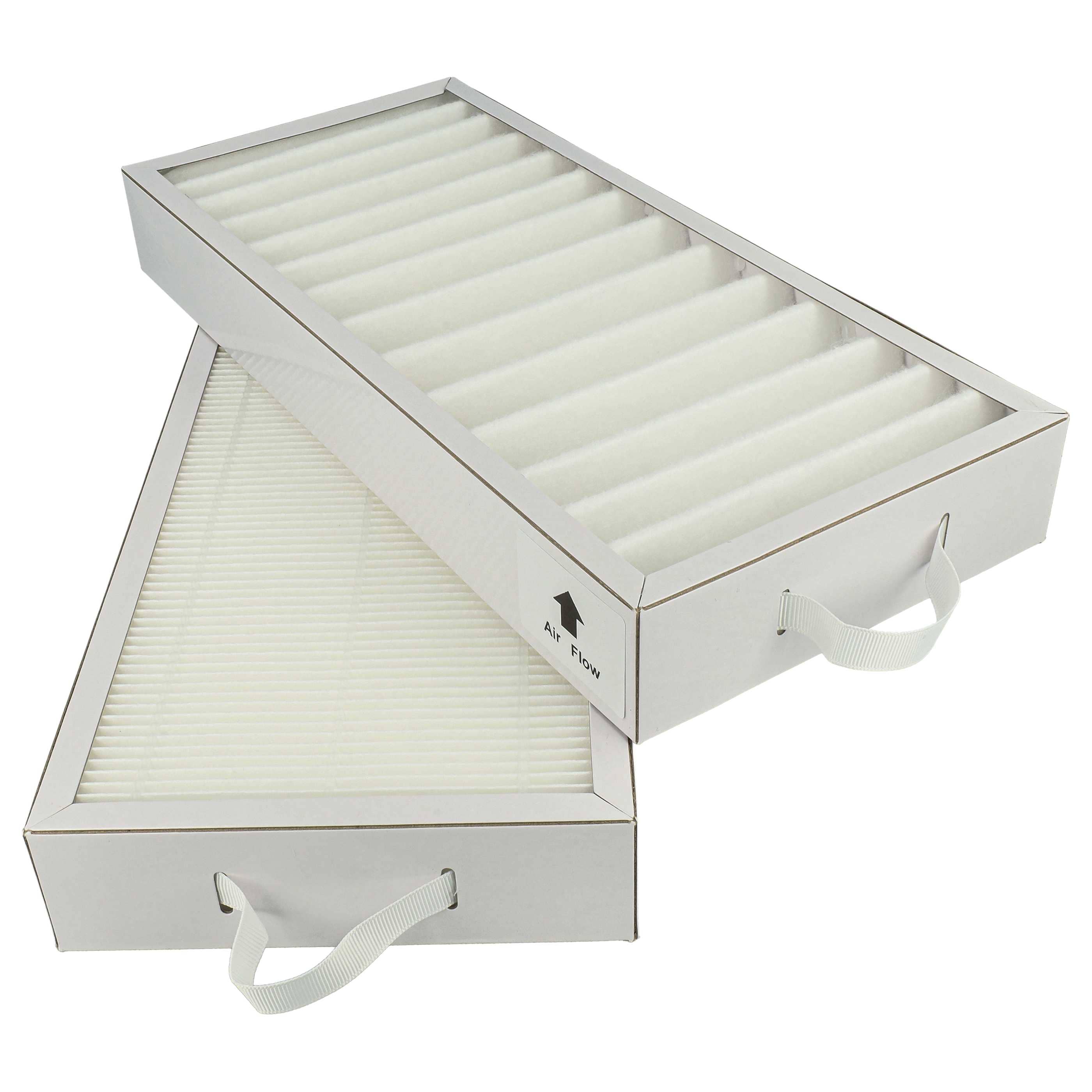 2x Filter als Ersatz für Pluggit APFG4F7-300 für Pluggit Lüfter - 35 x 16 x 4,5 cm