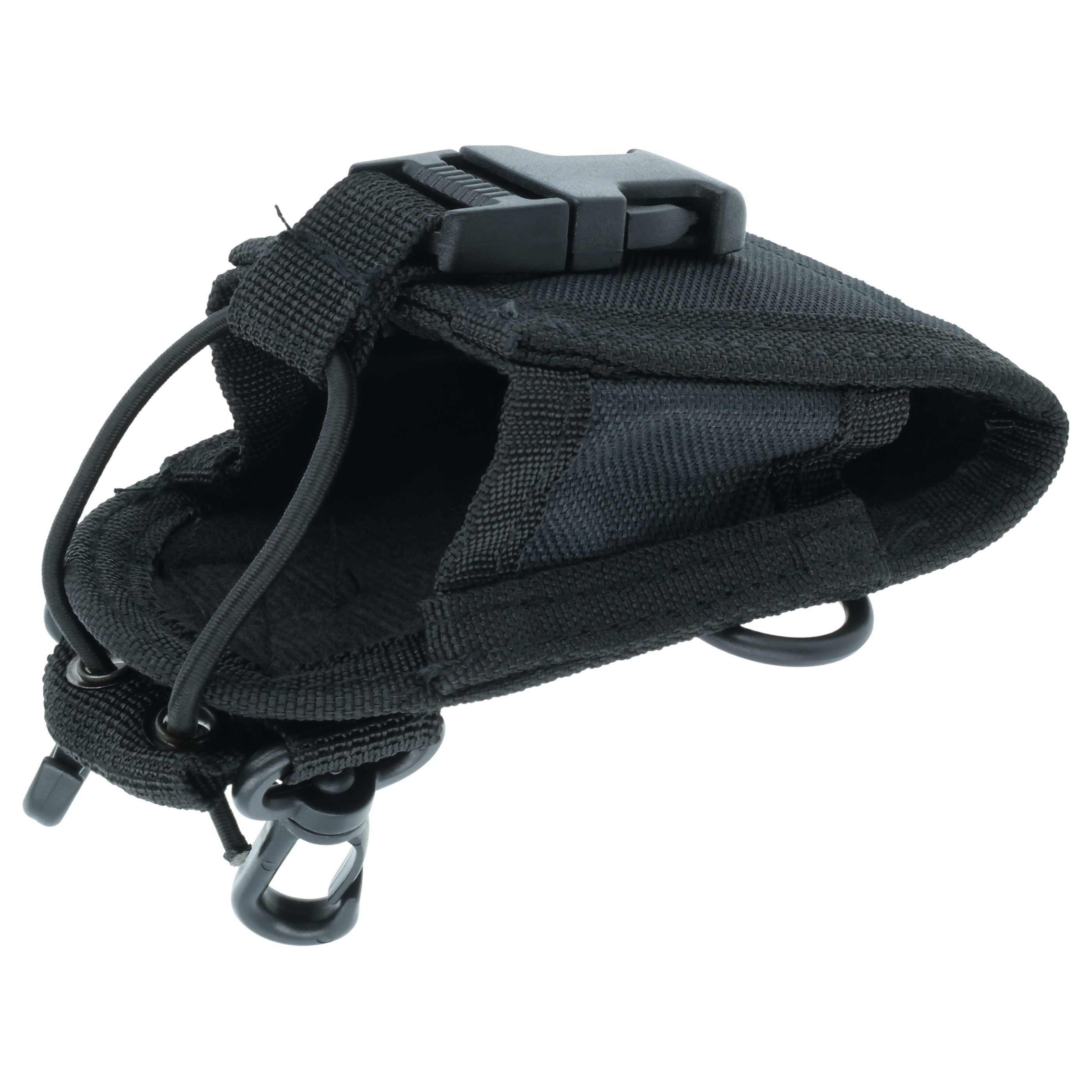 Case Type MSC-20B suitable for various Two Way Radios - 75 x 65 x 120 mm, Black