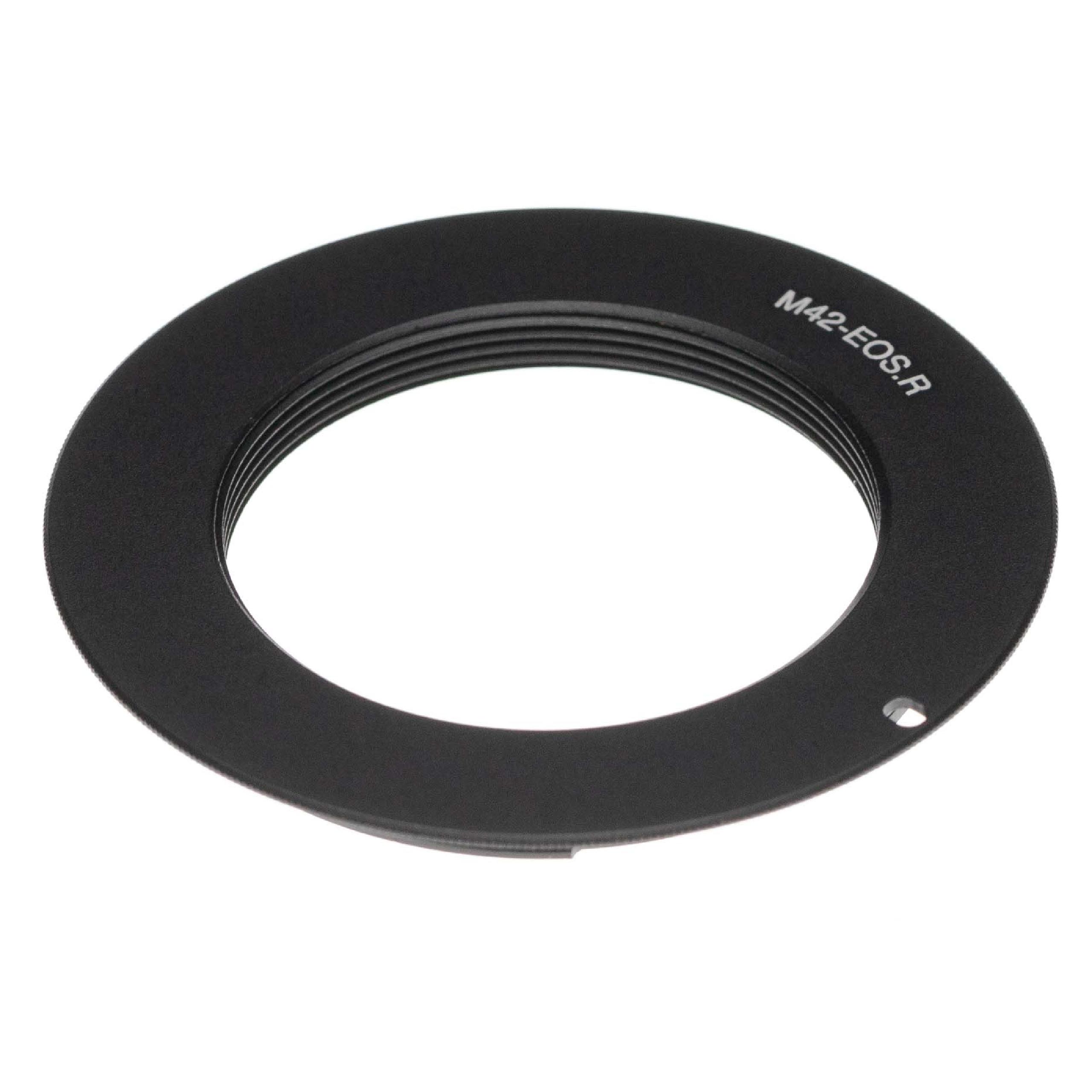 vhbw Adapter Ring compatible with - RF-Bayonet to Lenses with M42 Thread Black