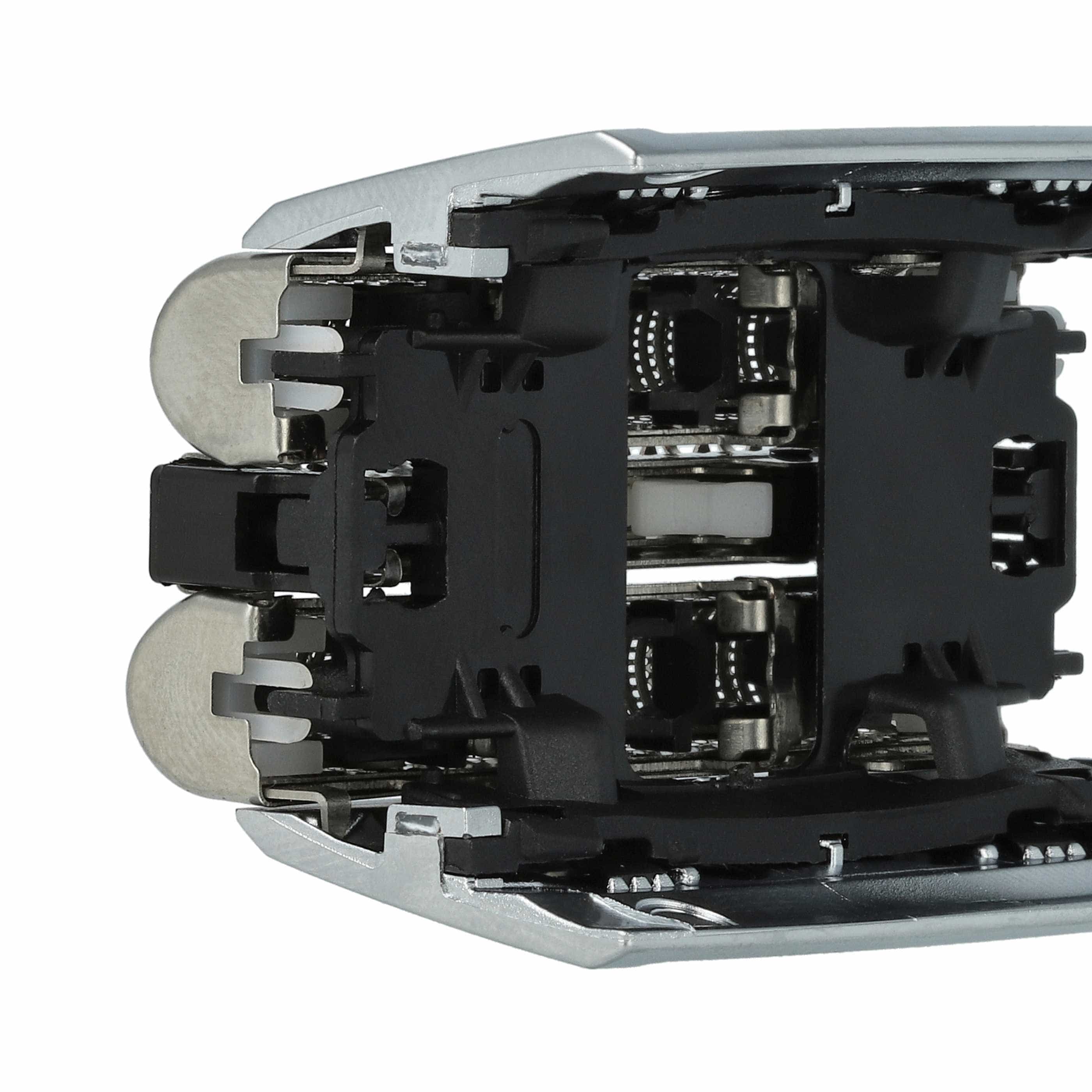2x cabezales reemplaza Braun 52S, 52B para afeitadoras Braun - plata