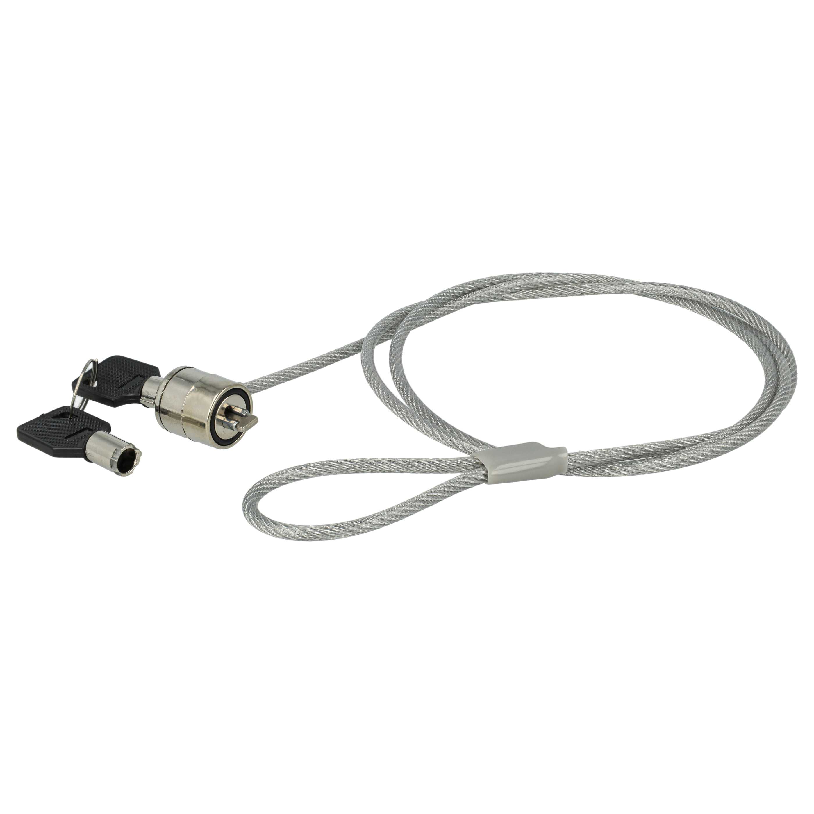 10x Kensington Lock suitable for Laptop, Notebook - Cable Lock with Keys, 1.2 m long