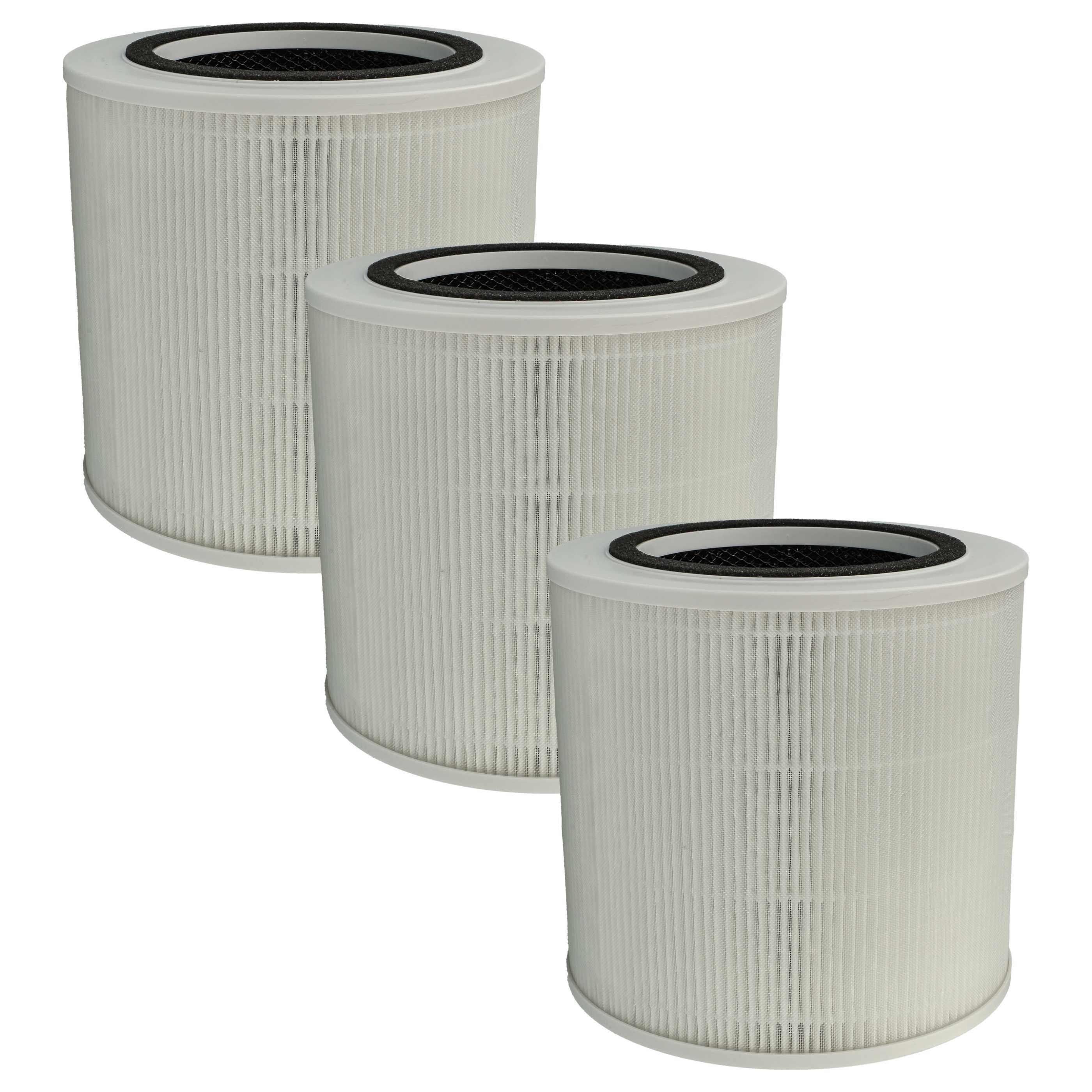 3x Filter für Medion MD10171 Luftreiniger - Vorfilter + HEPA + Aktivkohle