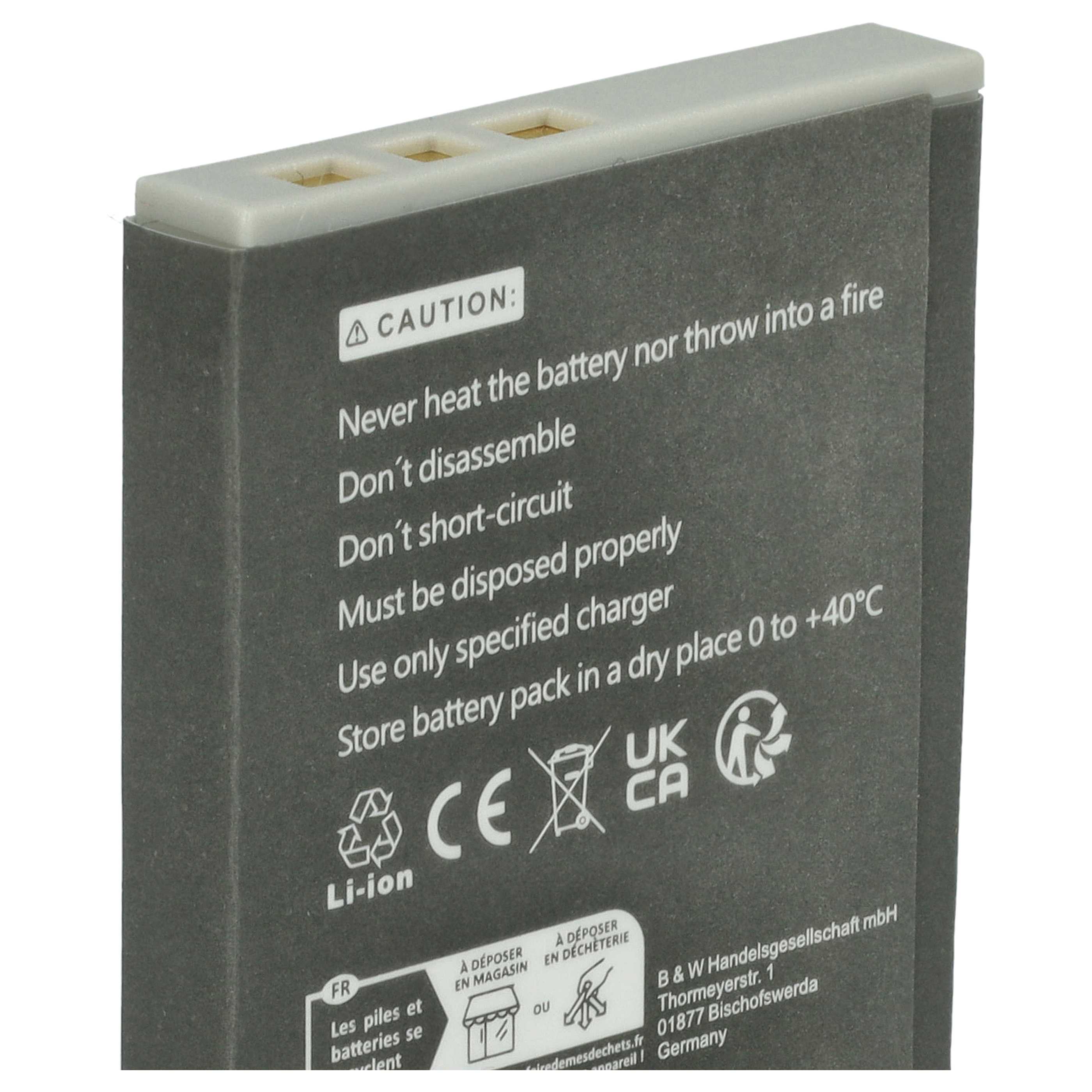 Wireless Headset Battery Replacement for Bang & Olufsen PLB103, 1973822, 1ICP6/34/36 - 770 mAh 3.7 V Li-Ion
