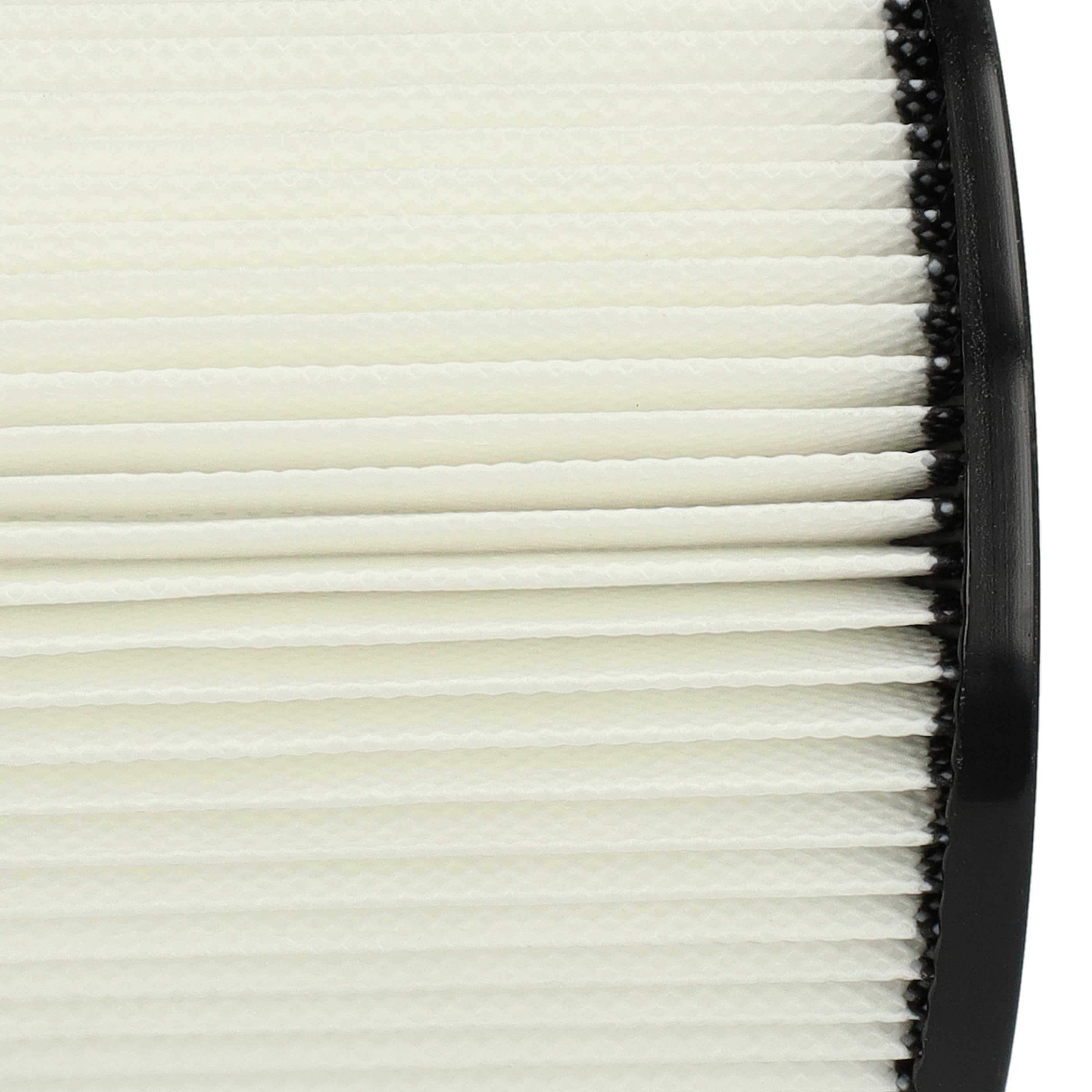 2x Filtro reemplaza Kärcher 2.889-219.0 para aspiradora Kärcher, negro / blanco
